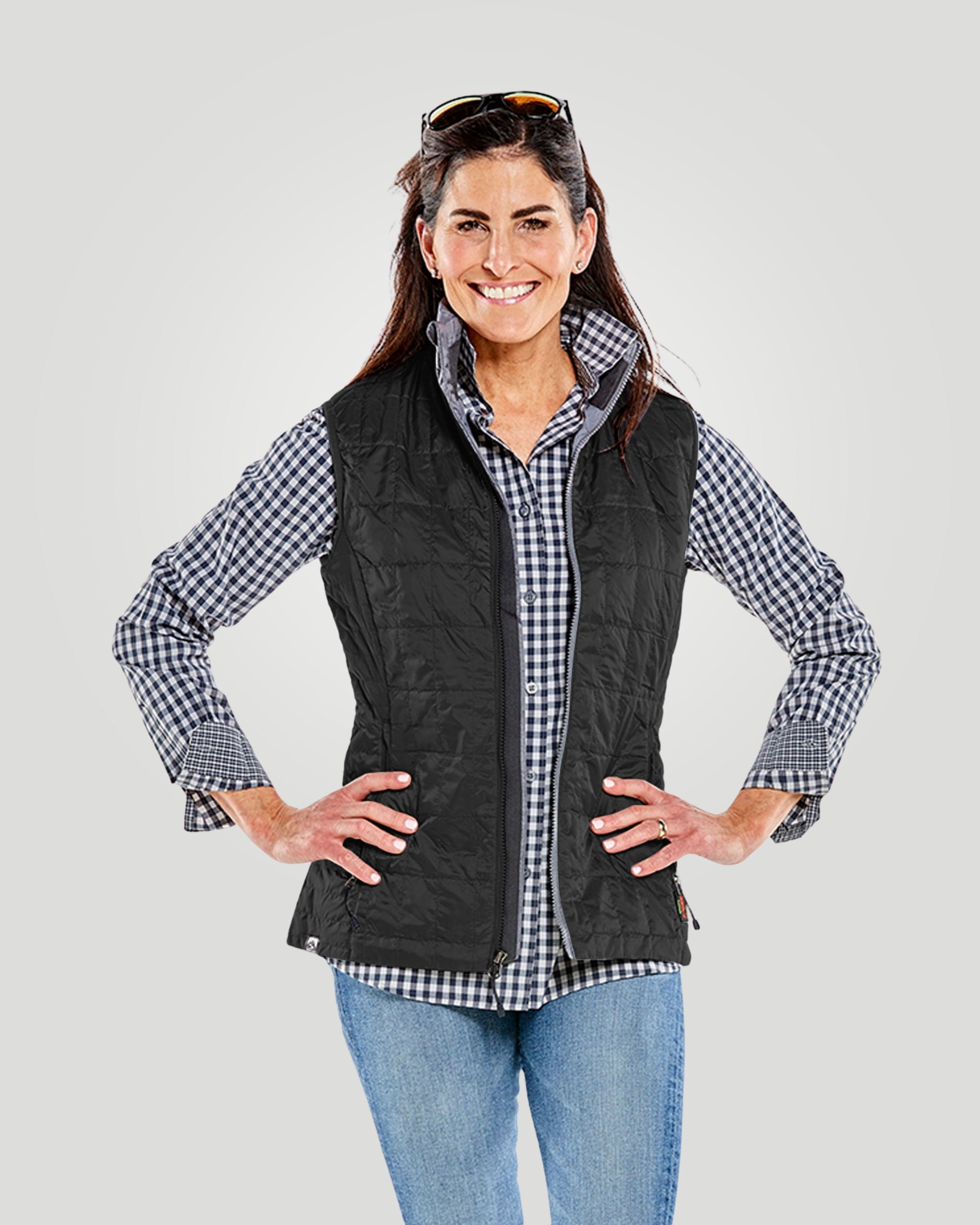 Women's Glossy Traveler Insulated Packable Vest – Storm Creek