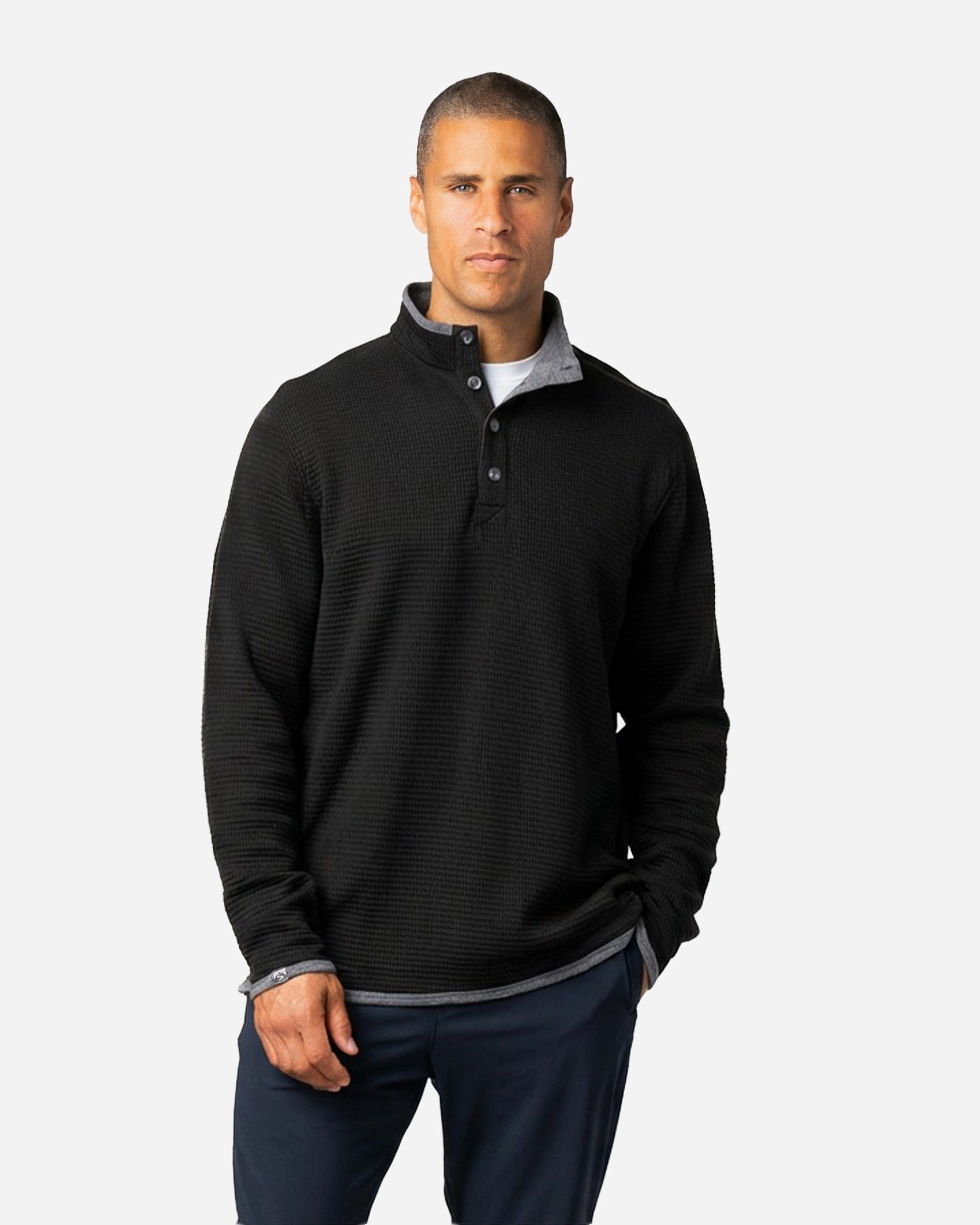 【専用】Overdue flair special smocked top Men's Maverick Waffle Knit Quarter Zip – Storm Creek Distributor Site