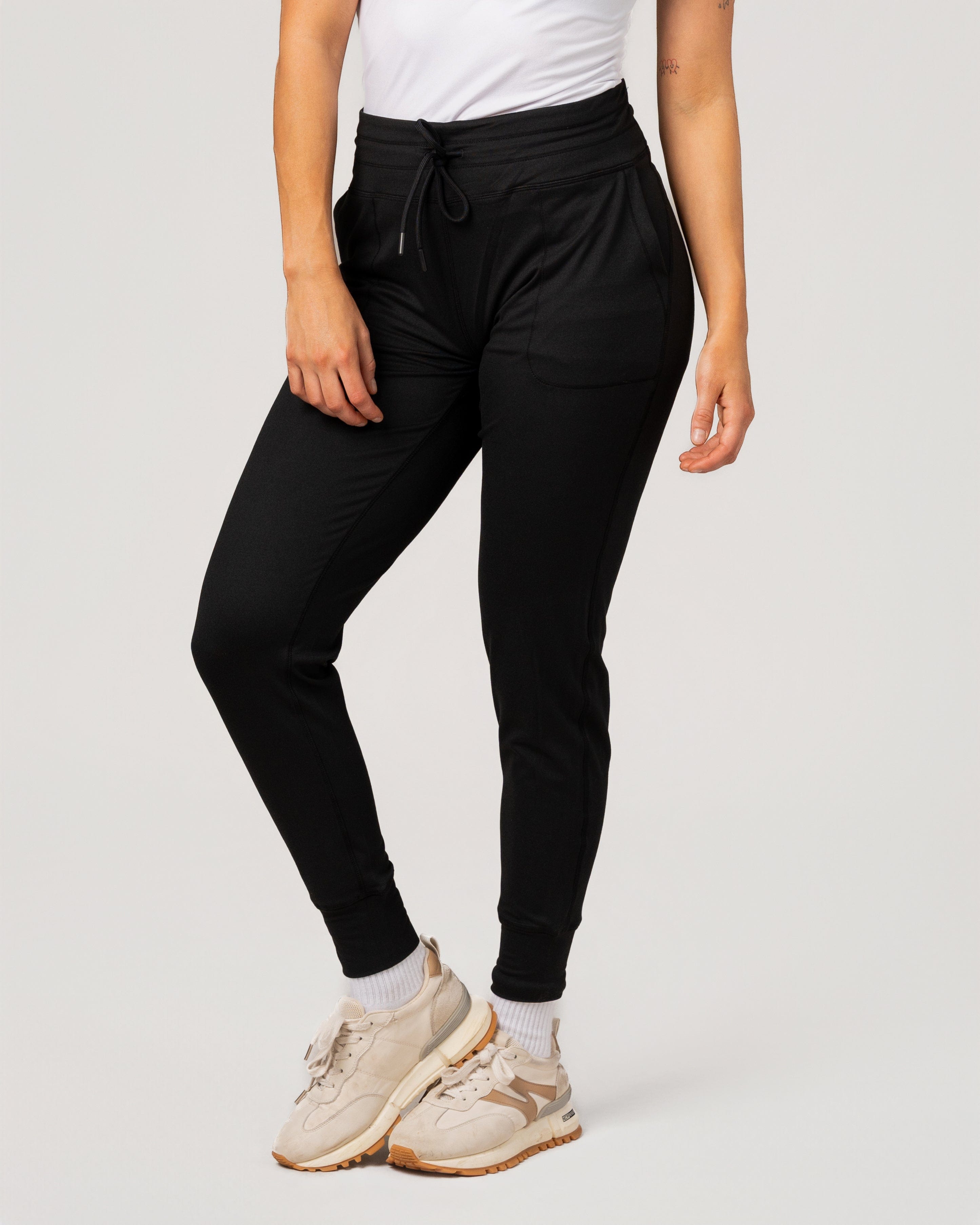 Terry Joggers Good Quality Black Joggers STRETCHUP Women's Joggers Pants Lightweight Running Sweatpants With Pockets Athletic Terry Joggers Good Quality Black Joggers STRETCHUP Women's Joggers Pants Lightweight Running Sweatpants With Pockets Athletic