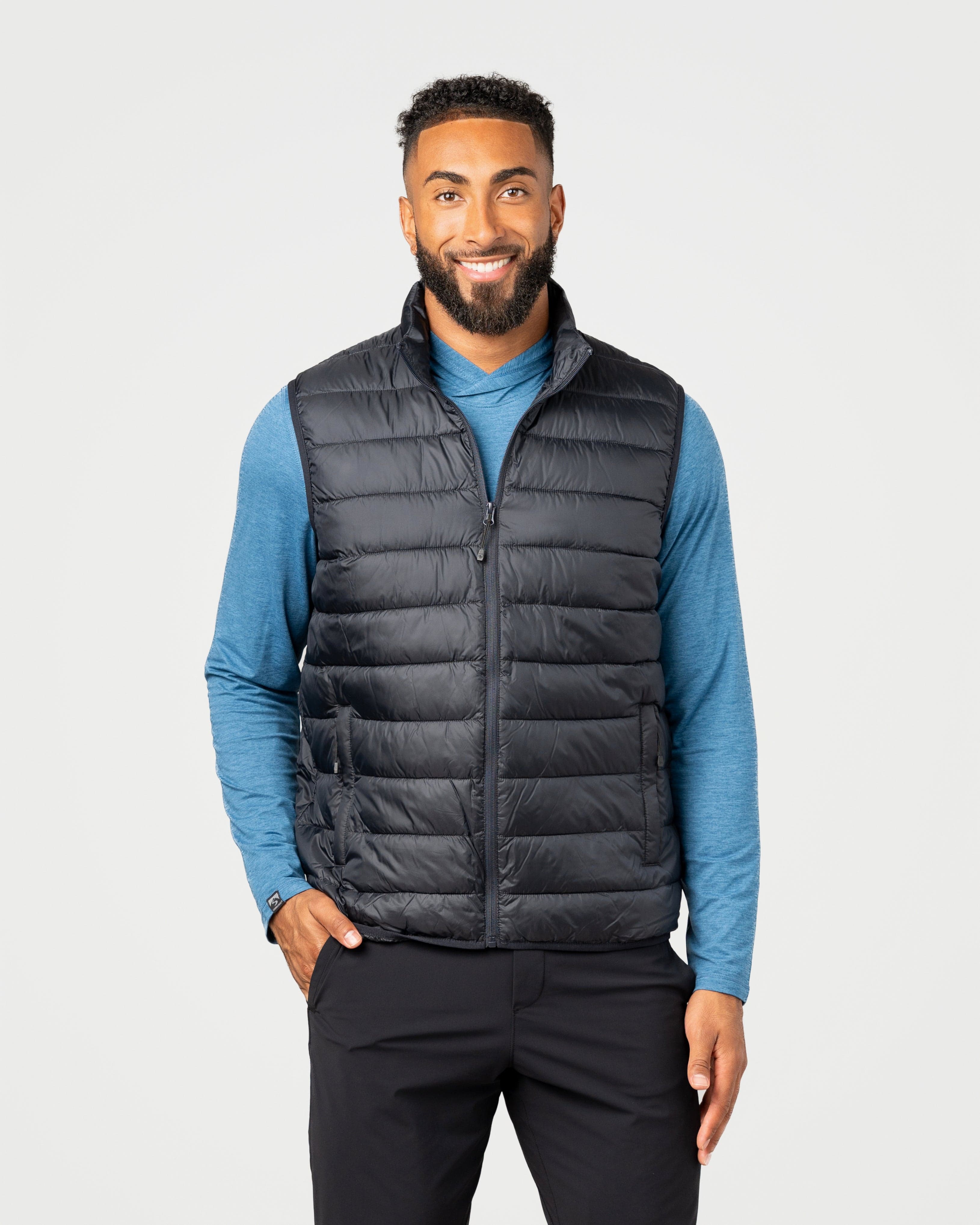 Men's Pacific Puffer Packable Vest – Storm Creek - Main Image