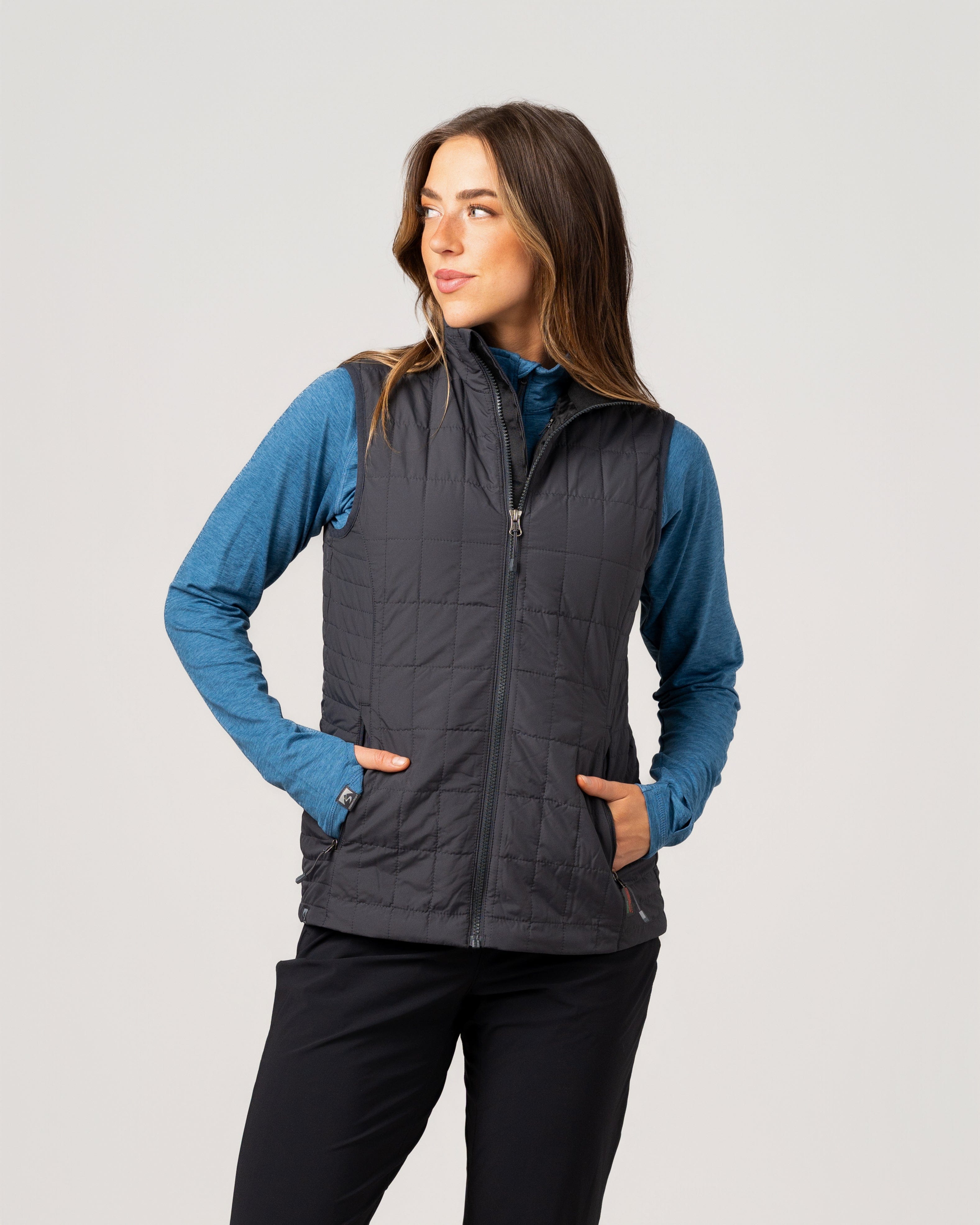 Women's Matte Traveler Insulted Packable Vest – Storm Creek