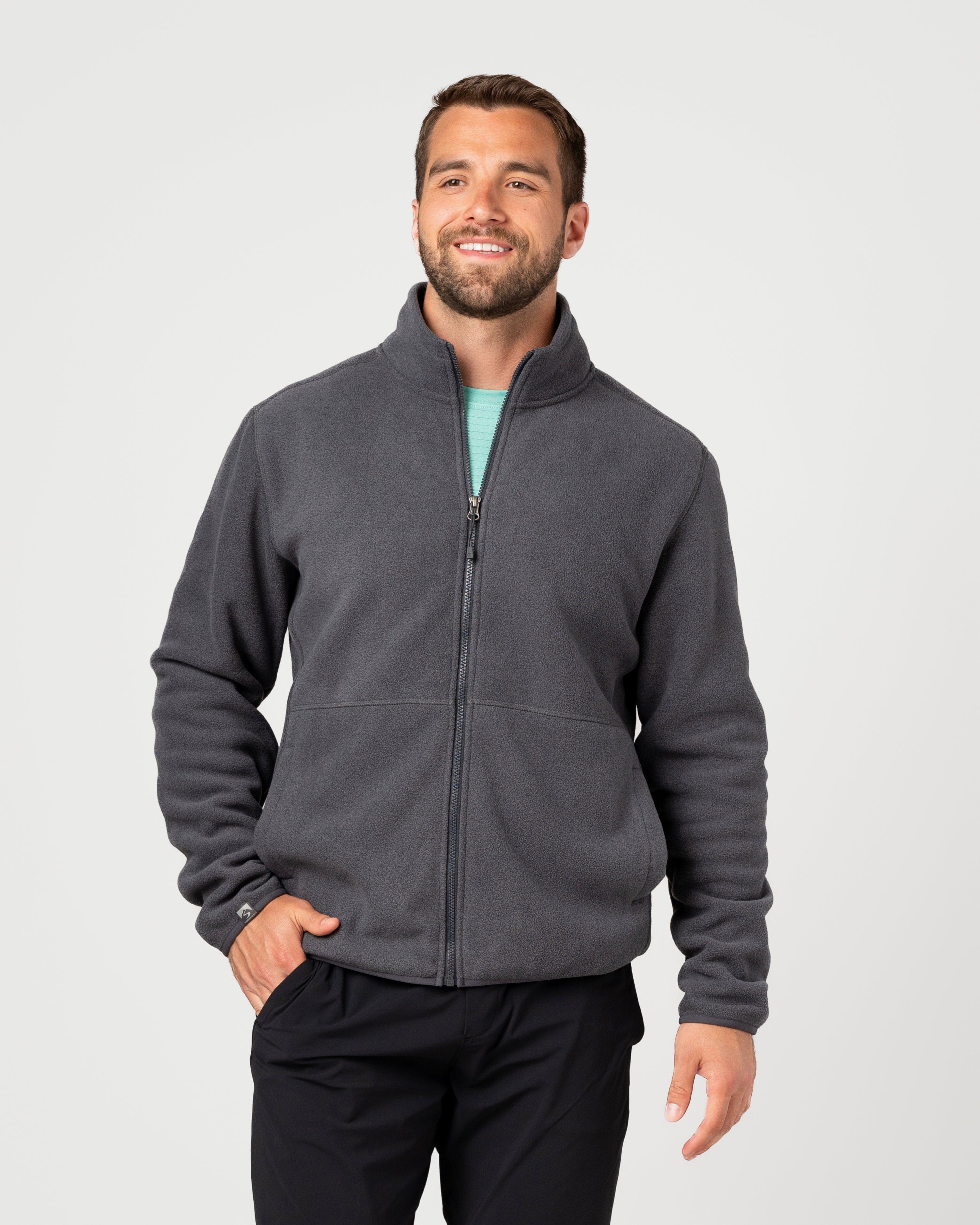 ドゥムフリース Men's Summit Sherpa Fleece Full Zip Jacket – Storm Creek