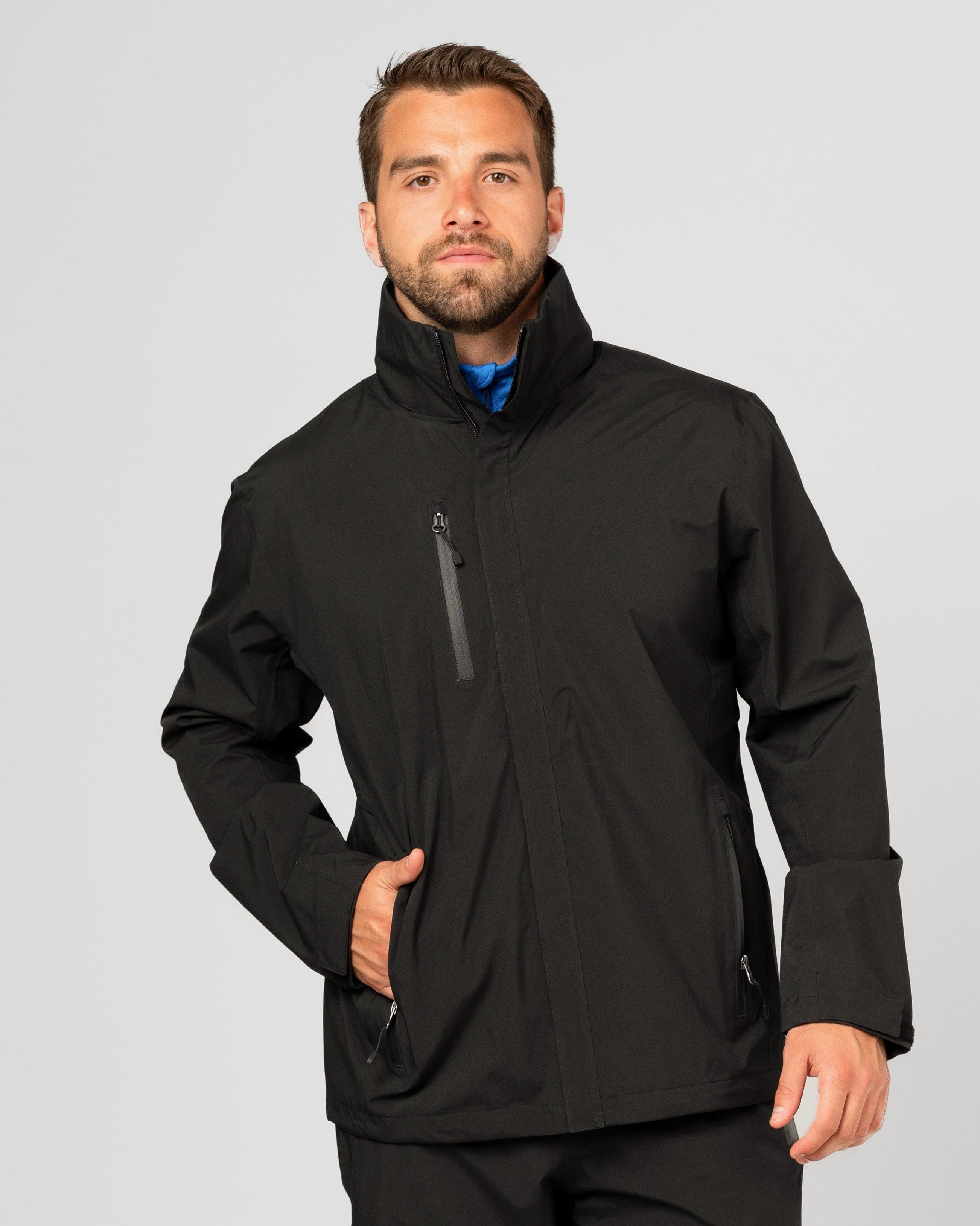 【RAINMAKER】DOUBLE BREASTED JACKET SIZE 5 DOUBLE BREASTED LONG JACKET / BLACK – RAINMAKER KYOTO