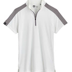 White/Light Heather Gray