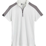 White/Light Heather Gray