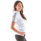 White/Light Heather Gray