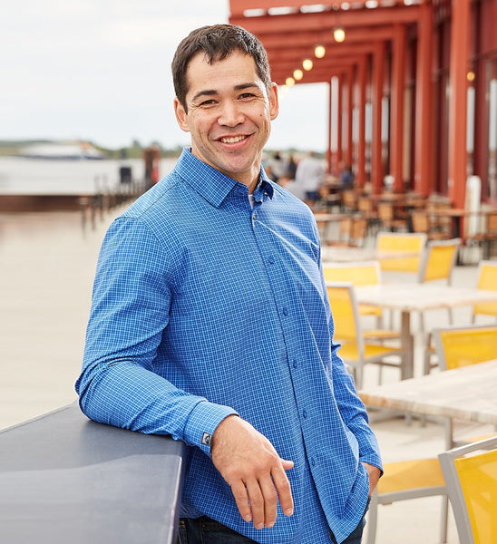 Men's Influencer - Microplaid Shirt