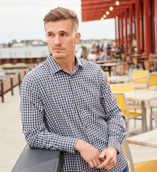 Men's Influencer - Gingham Shirt