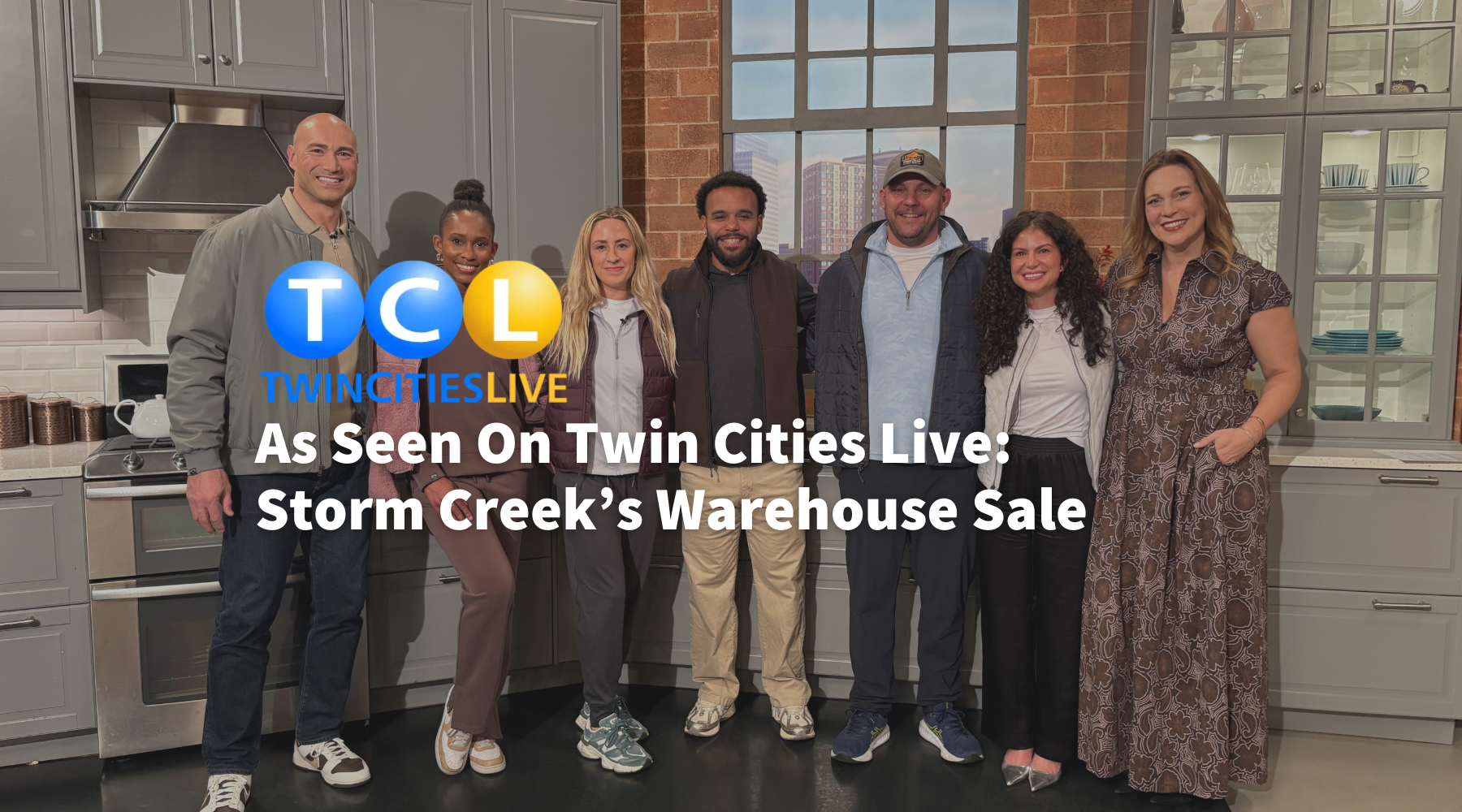 As Seen On Twin Cities Live: Storm Creek’s Warehouse Sale