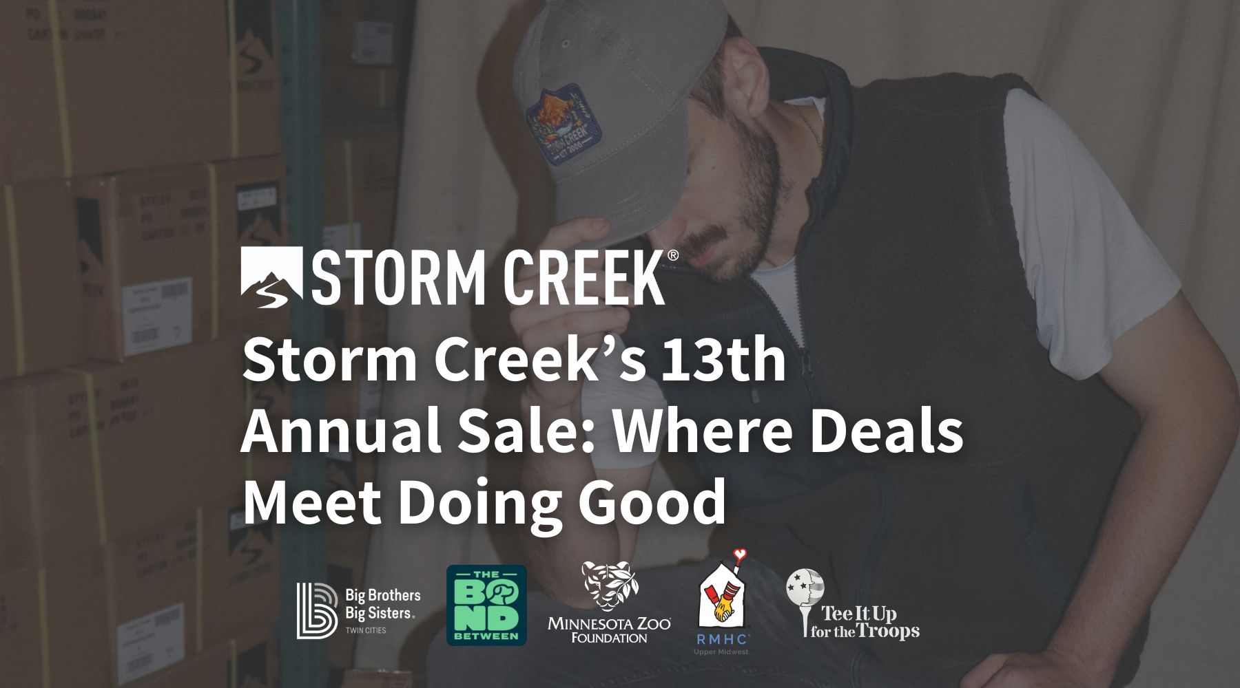 Storm Creek’s 13th Annual Sale: Where Deals Meet Doing Good