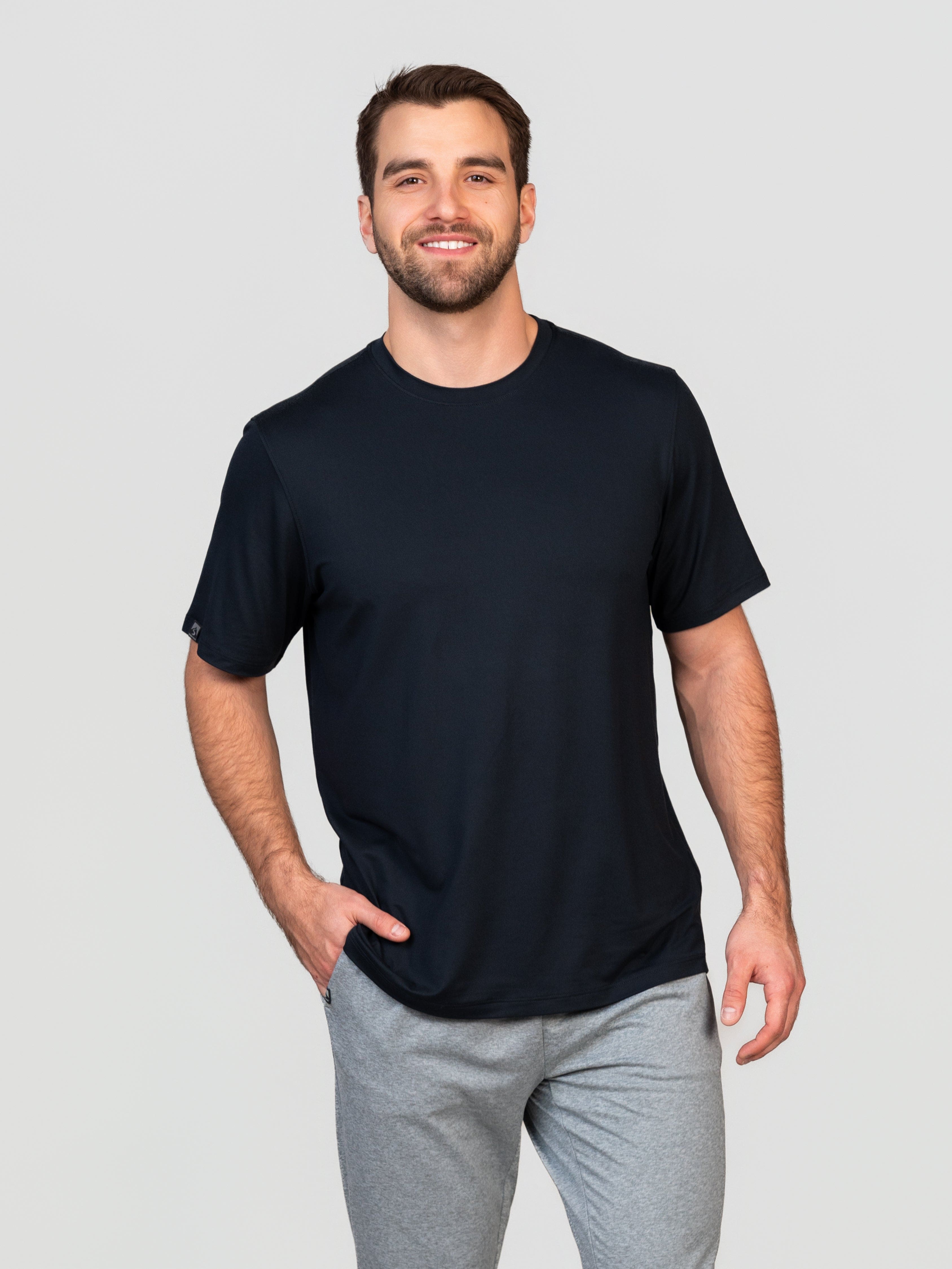 Men's Varsity High Stretch Short Sleeve T-shirt – Storm Creek