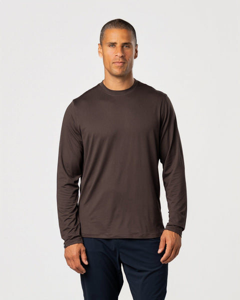 Men's Varsity High Stretch Long Sleeve T-shirt