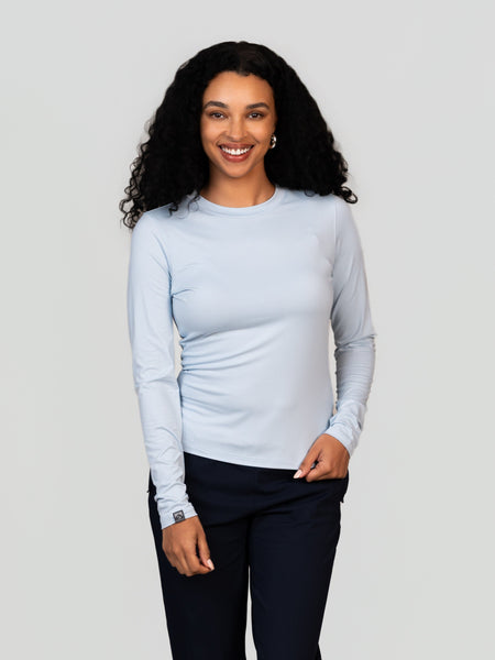 Women's Varsity High Stretch Long Sleeve T-shirt