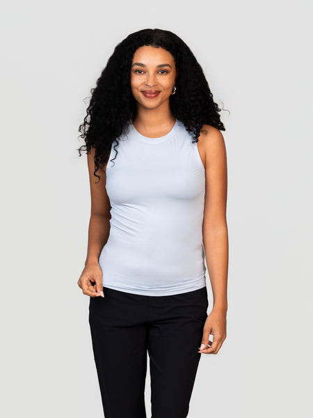 Women's Varsity High Stretch Fitted Tank