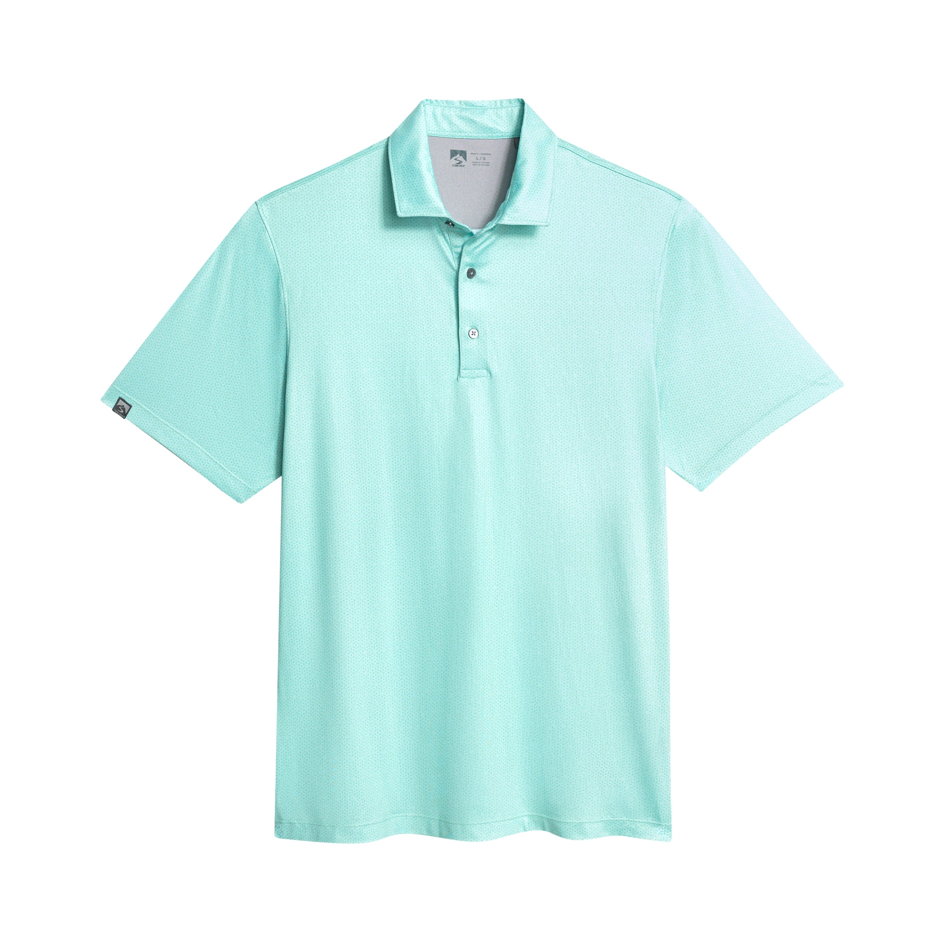 Men's Vacationer Printed Short Sleeve Polo – Storm Creek