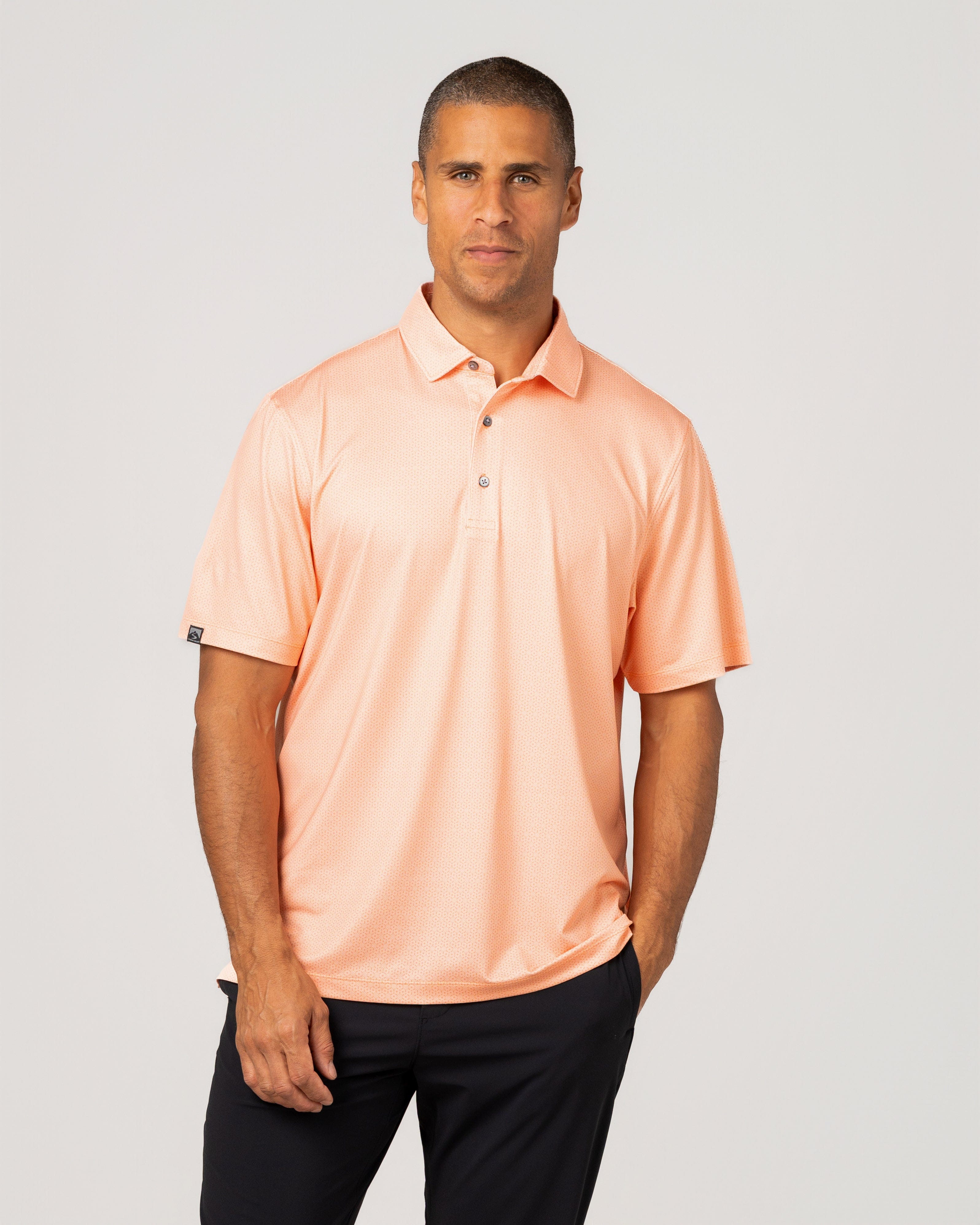 Men's Vacationer Printed Short Sleeve Polo – Storm Creek