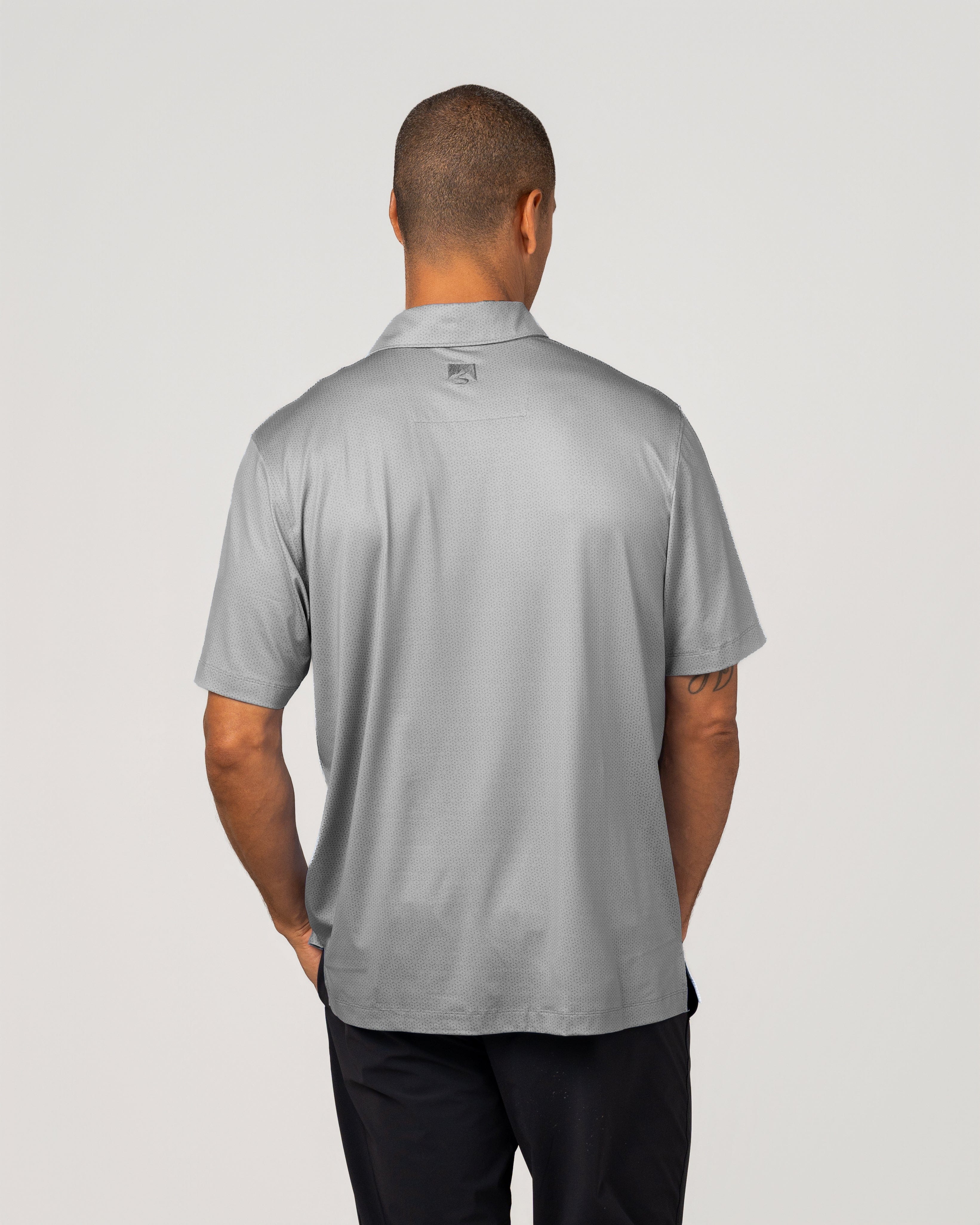 Men's Vacationer Printed Short Sleeve Polo – Storm Creek