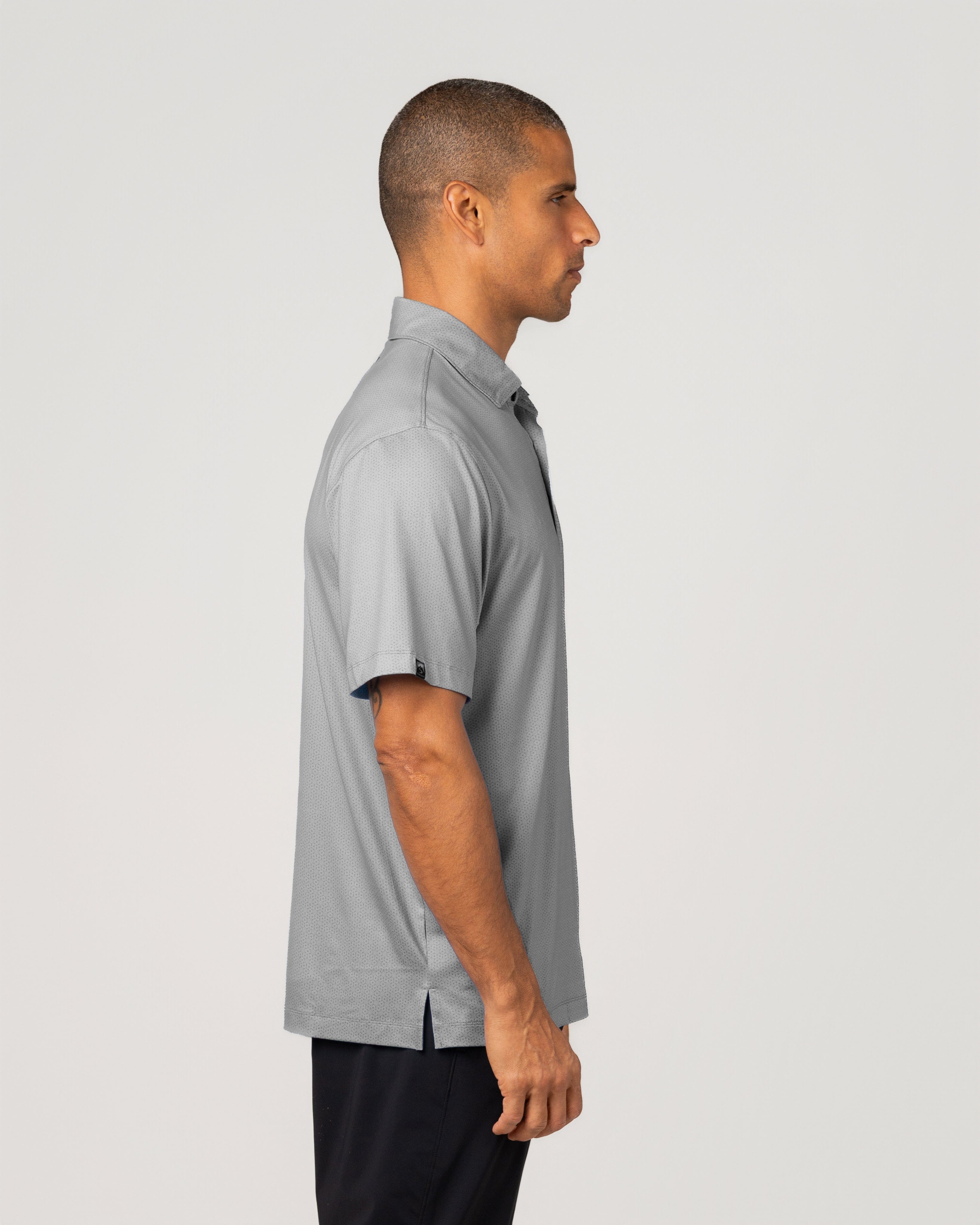 Men's Vacationer Printed Short Sleeve Polo – Storm Creek