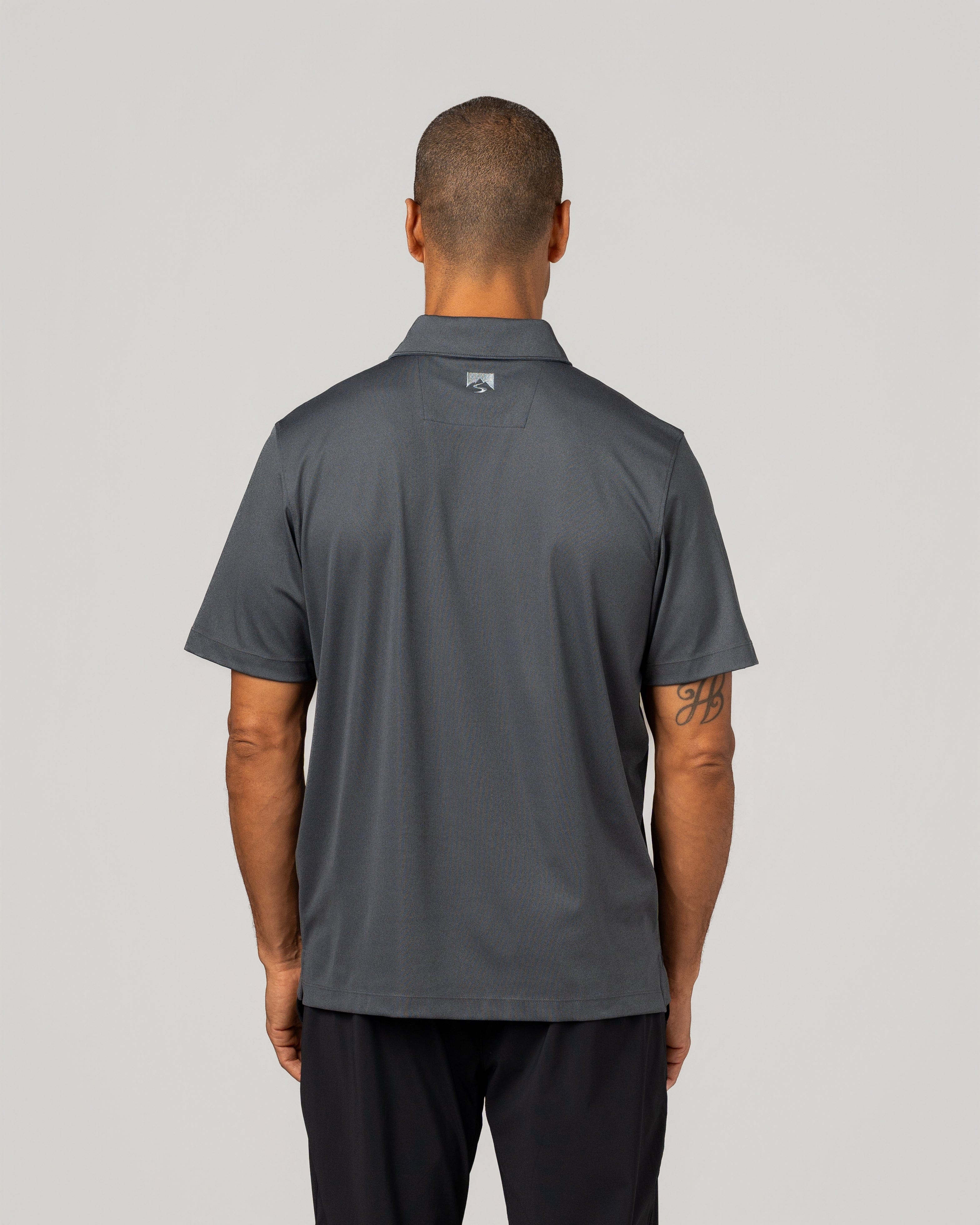 Men's Visionary III Moisture-Wicking Stretch Solid Polo – Storm Creek