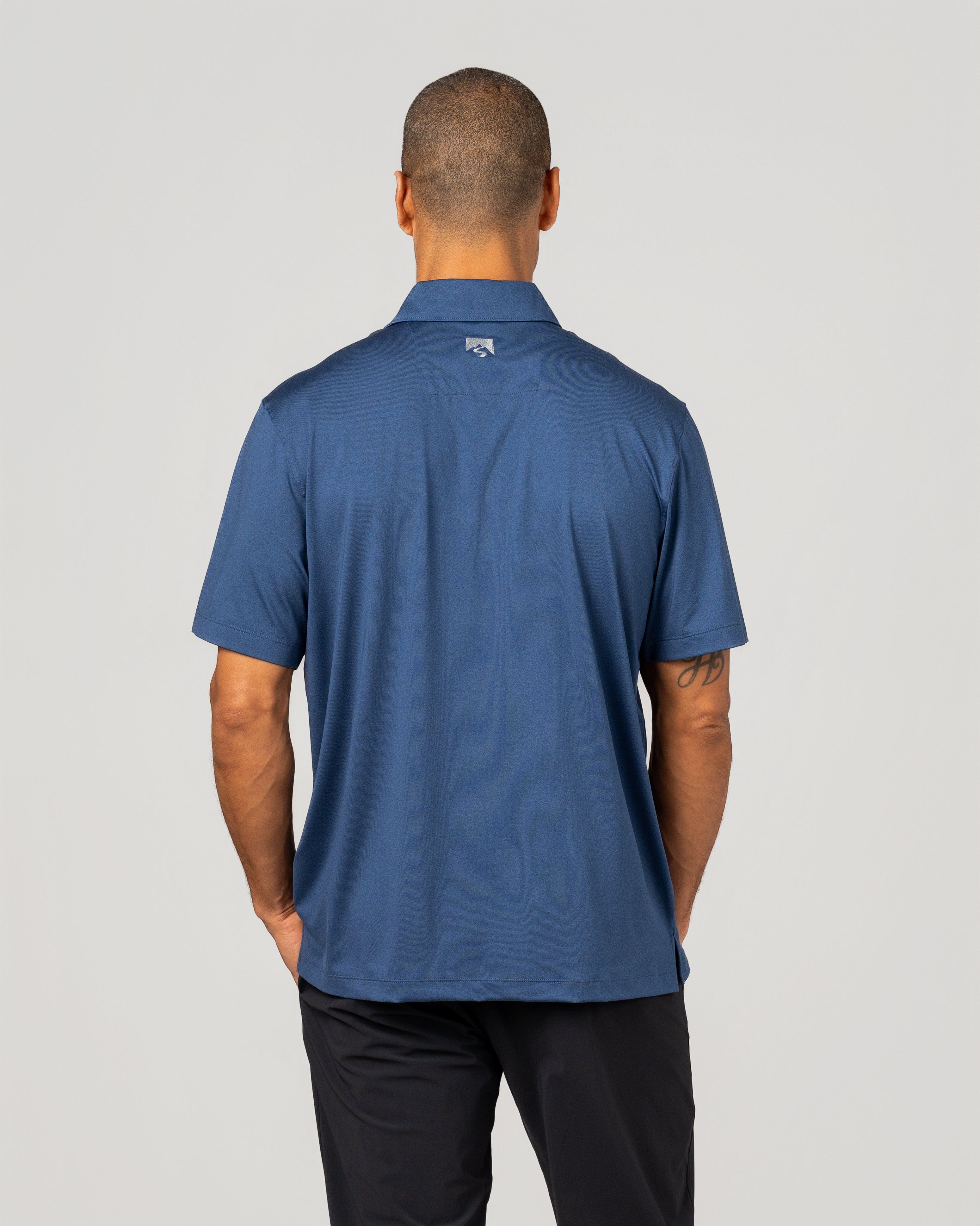 Men's Visionary III Moisture-Wicking Stretch Solid Polo – Storm Creek
