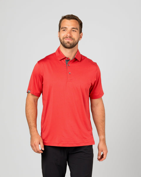 Men's Visionary III Solid Short Sleeve Polo