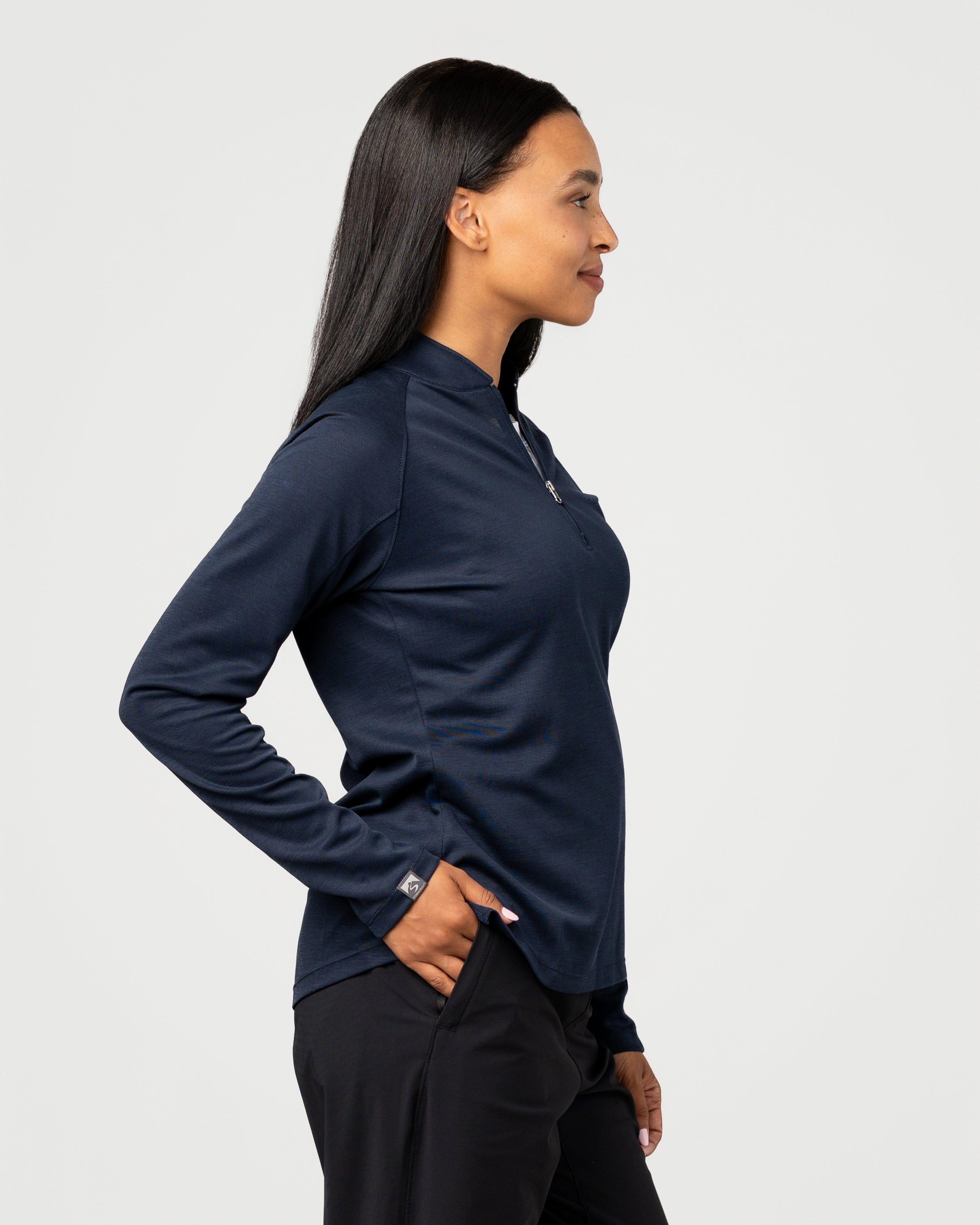 Women's Renewer Moisture-Wicking Quarter Zip Pullover – Storm Creek