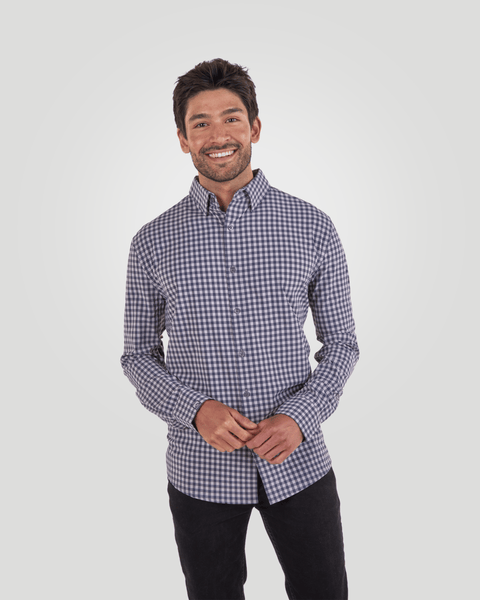 Men's Influencer 4-Way Stretch Gingham Woven Shirt