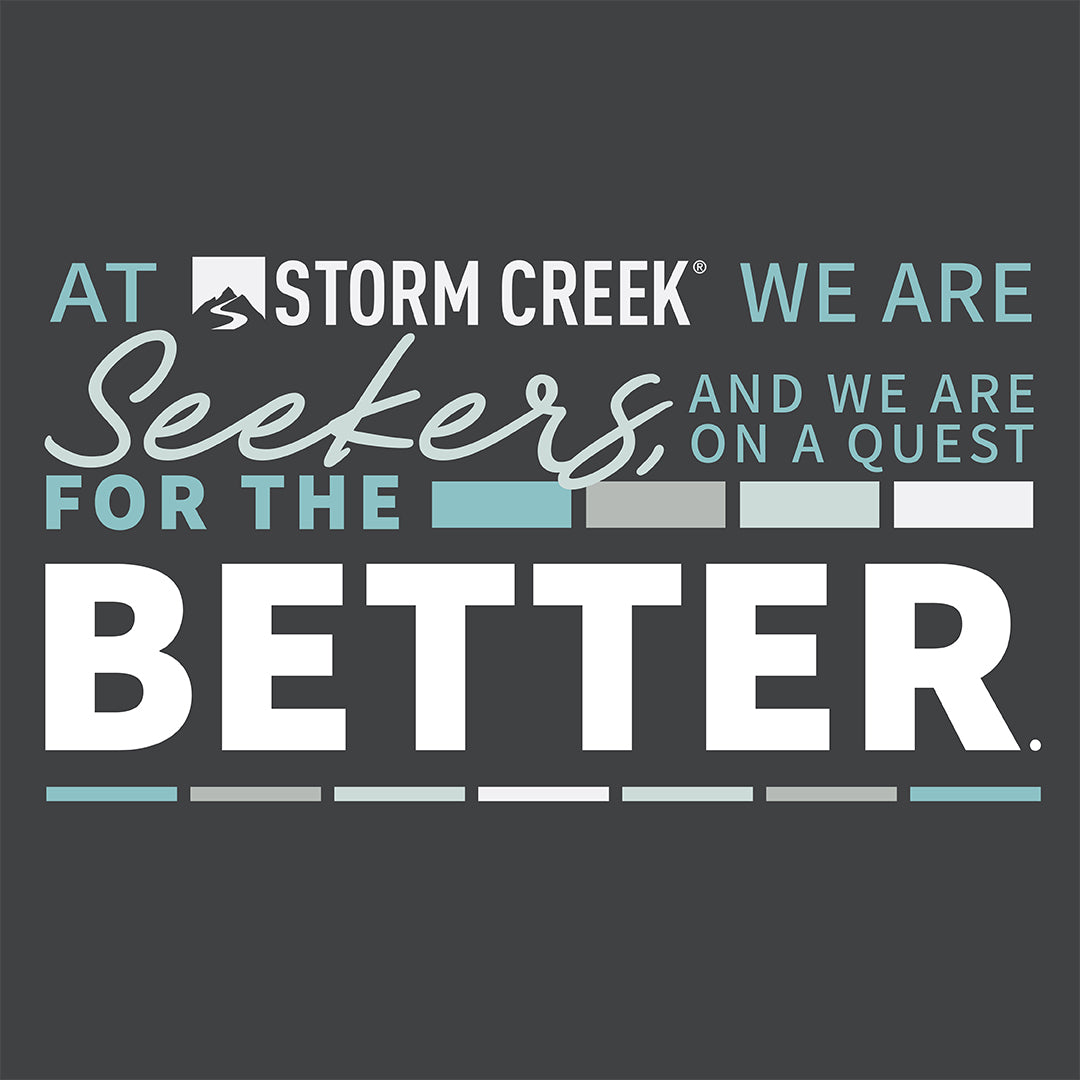 2019, Storm Creek solidifies membership of Minnesota Keystone Program, pledging to donate 5% of profits. Storm Creek also becomes a part of the 1% for the planet program