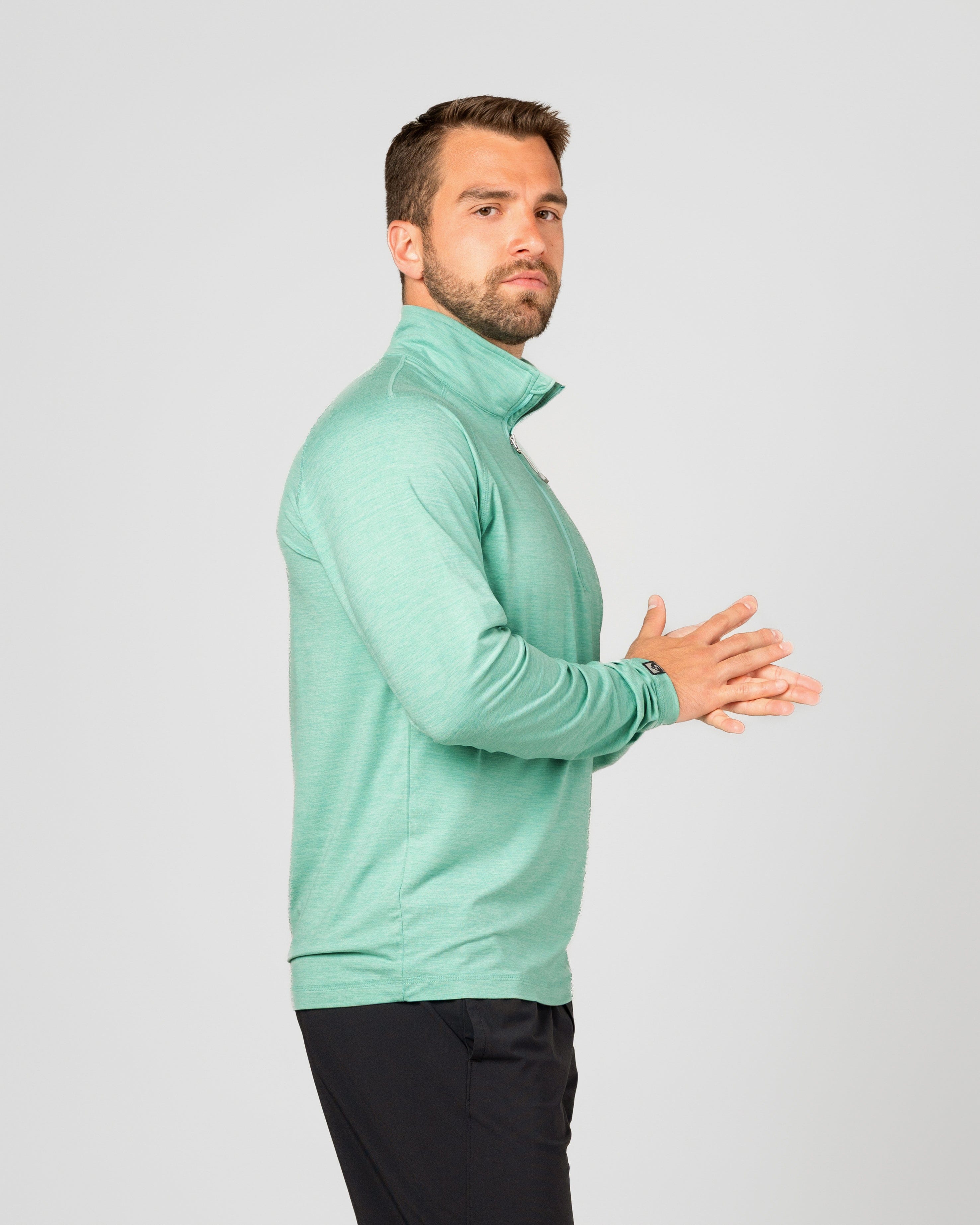 Men's Core Pacesetter High-Stretch Quarter Zip Pullover – Storm Creek