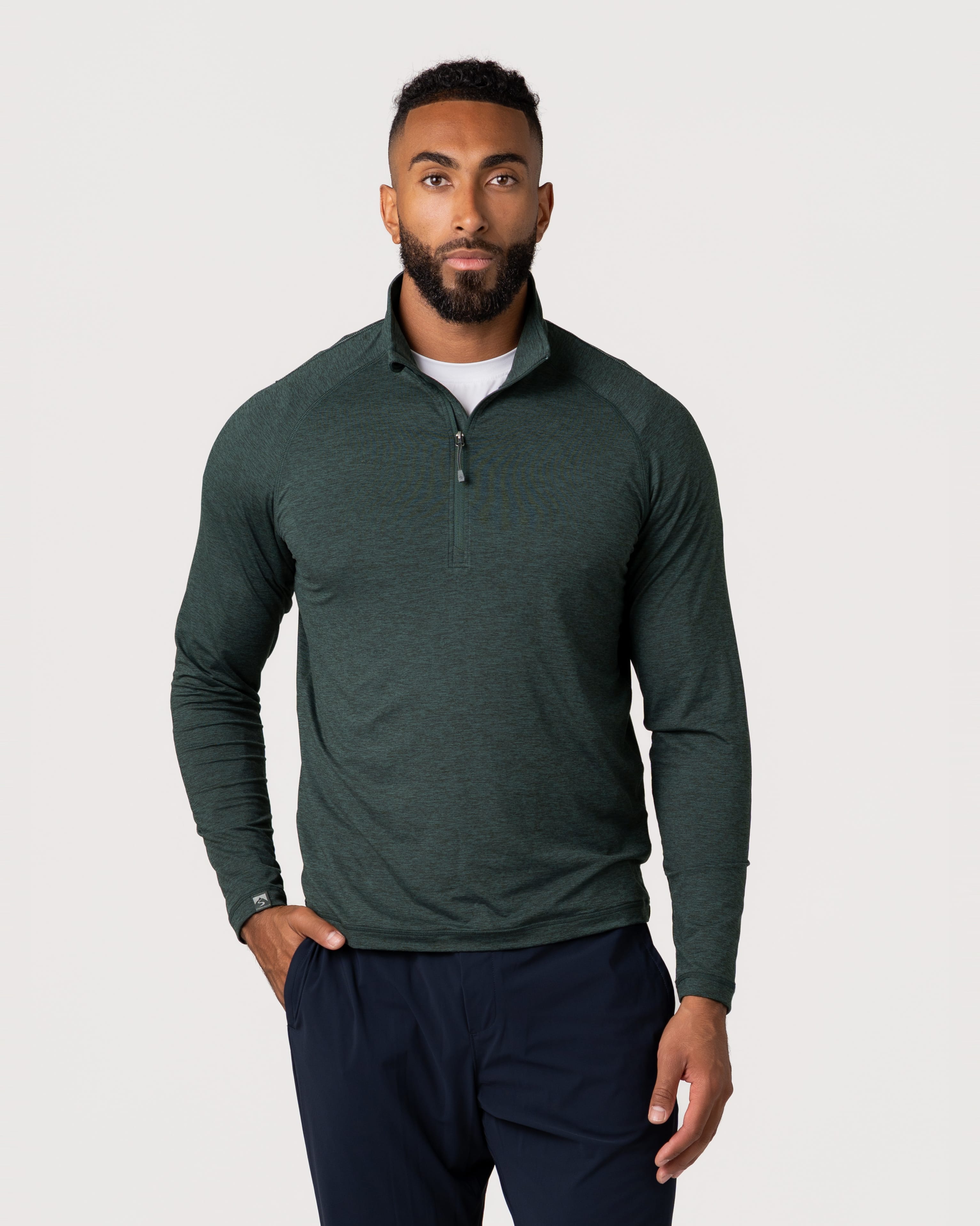 Men's Core Pacesetter High-Stretch Quarter Zip Pullover – Storm Creek