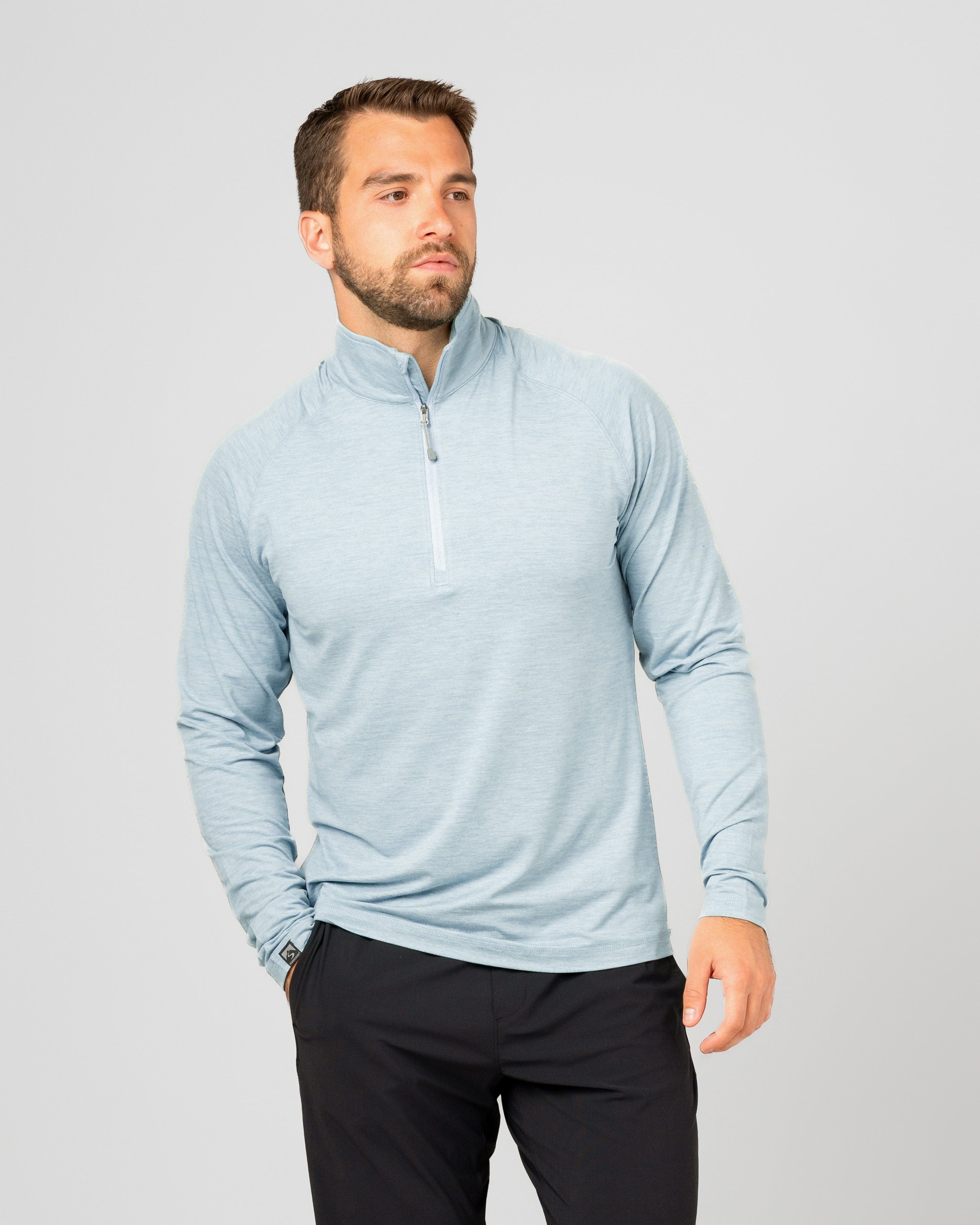 Men's Core Pacesetter High-Stretch Quarter Zip Pullover – Storm Creek