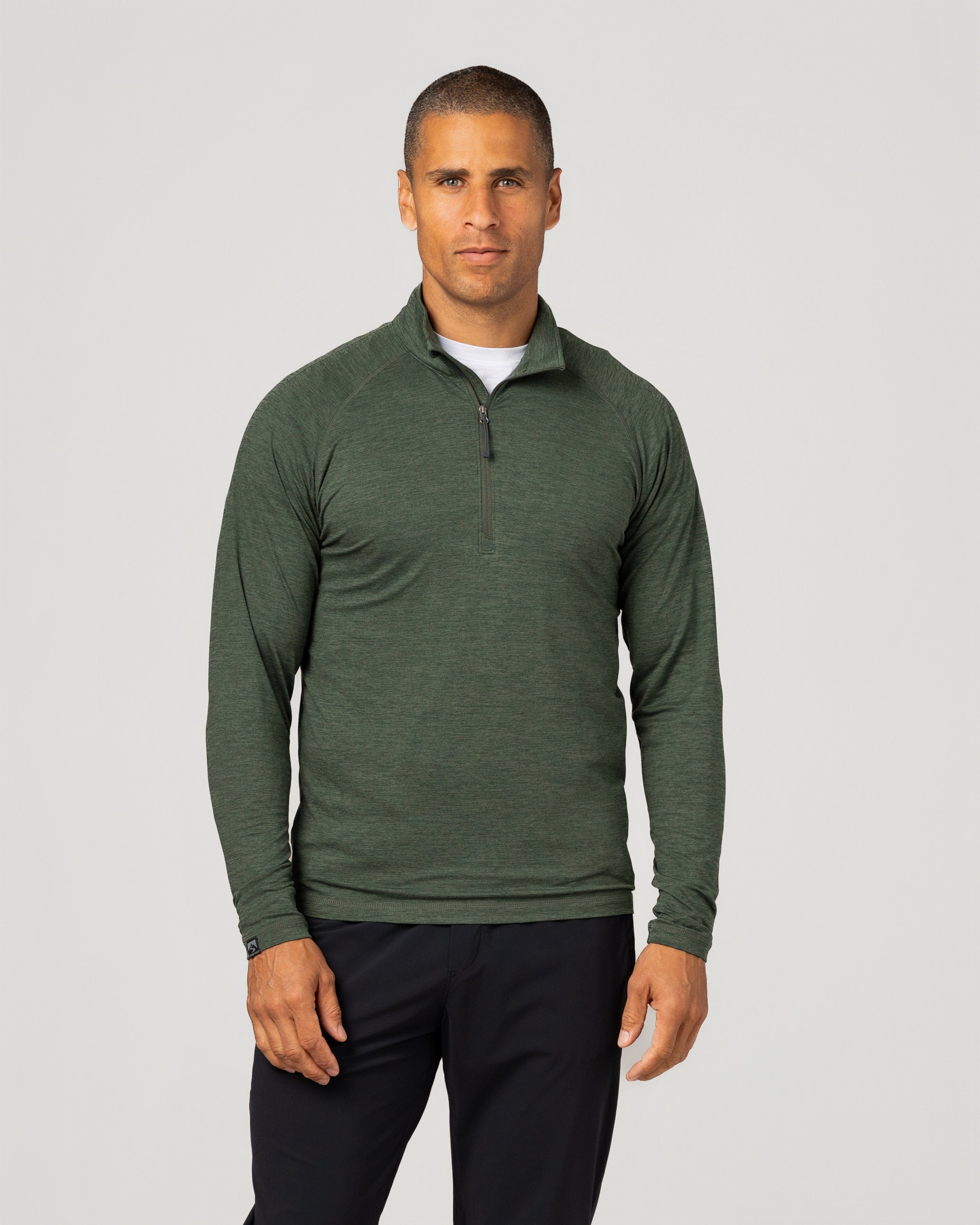 Men's Core Pacesetter High-Stretch Quarter Zip Pullover – Storm Creek