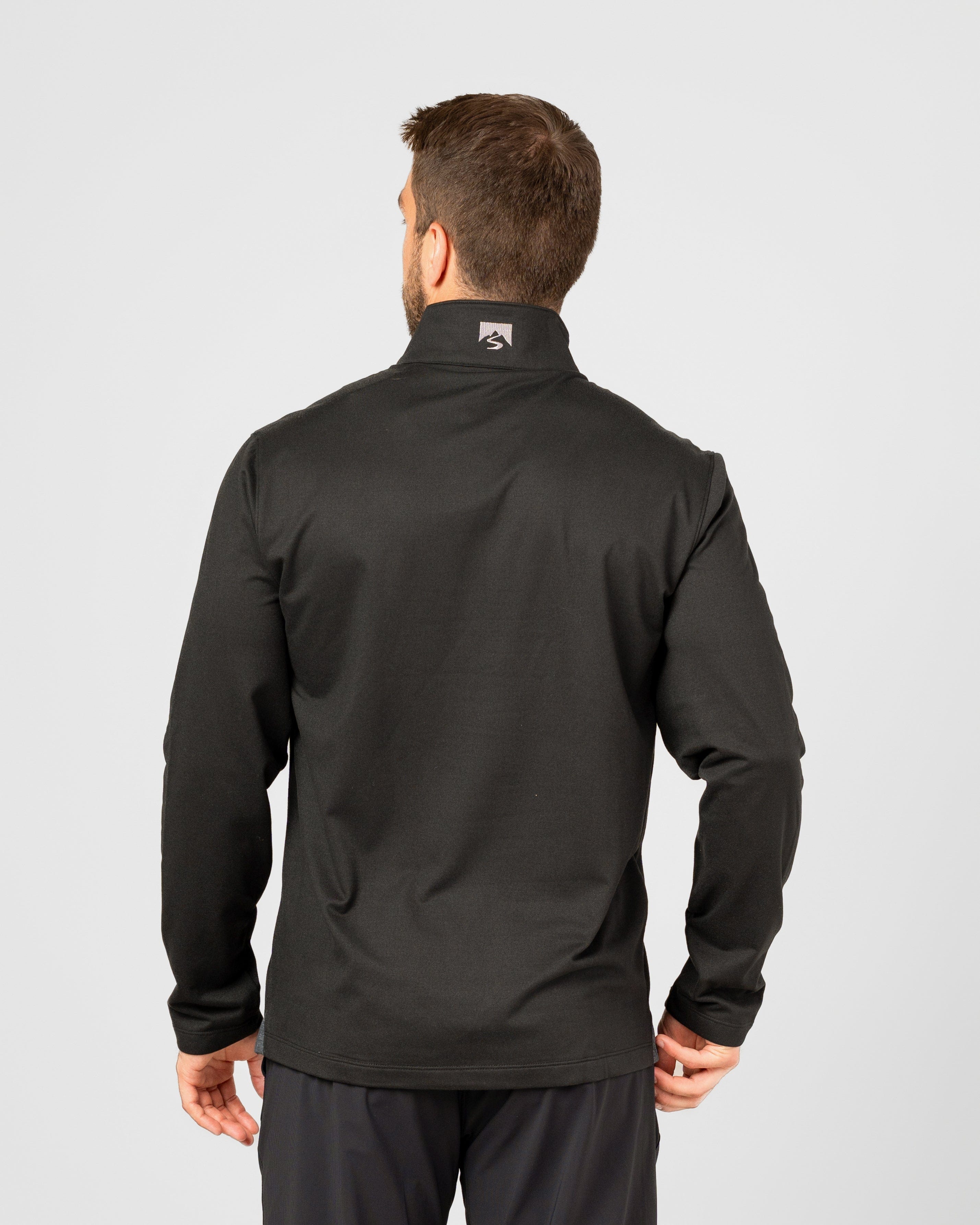 jjcostom トリガー　CREEK Men's Sidekick Midweight Stretch Quarter Zip Pullover – Storm Creek