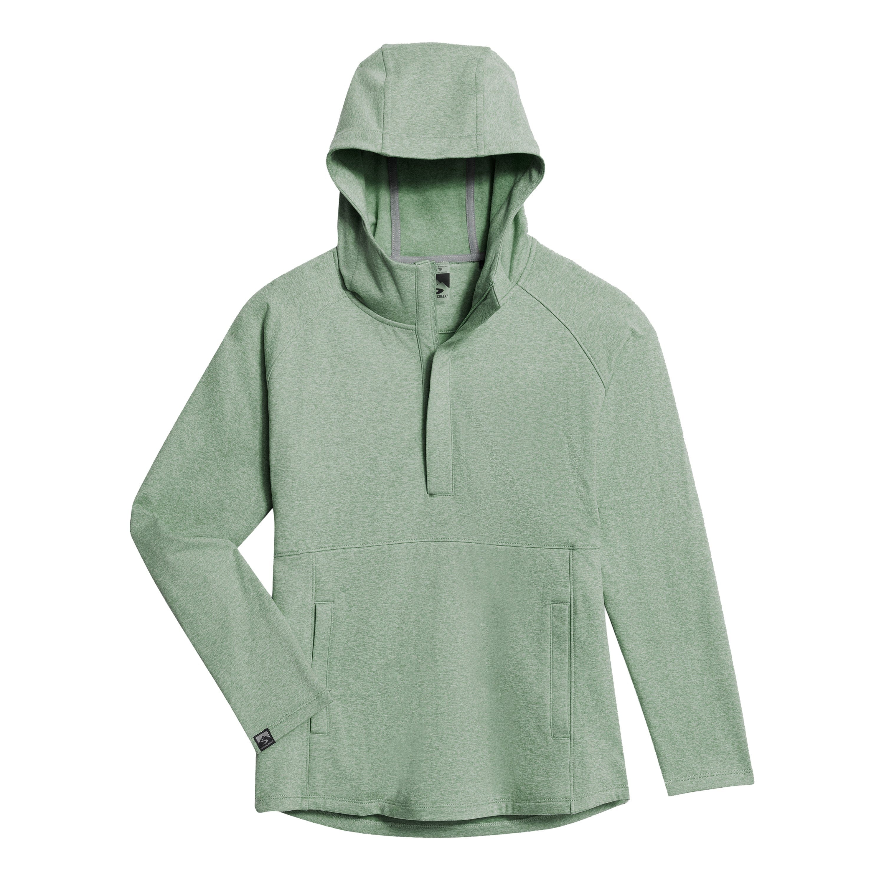 Women's Sidekick Midweight Stretch 1/4 Zip Pullover with Hood