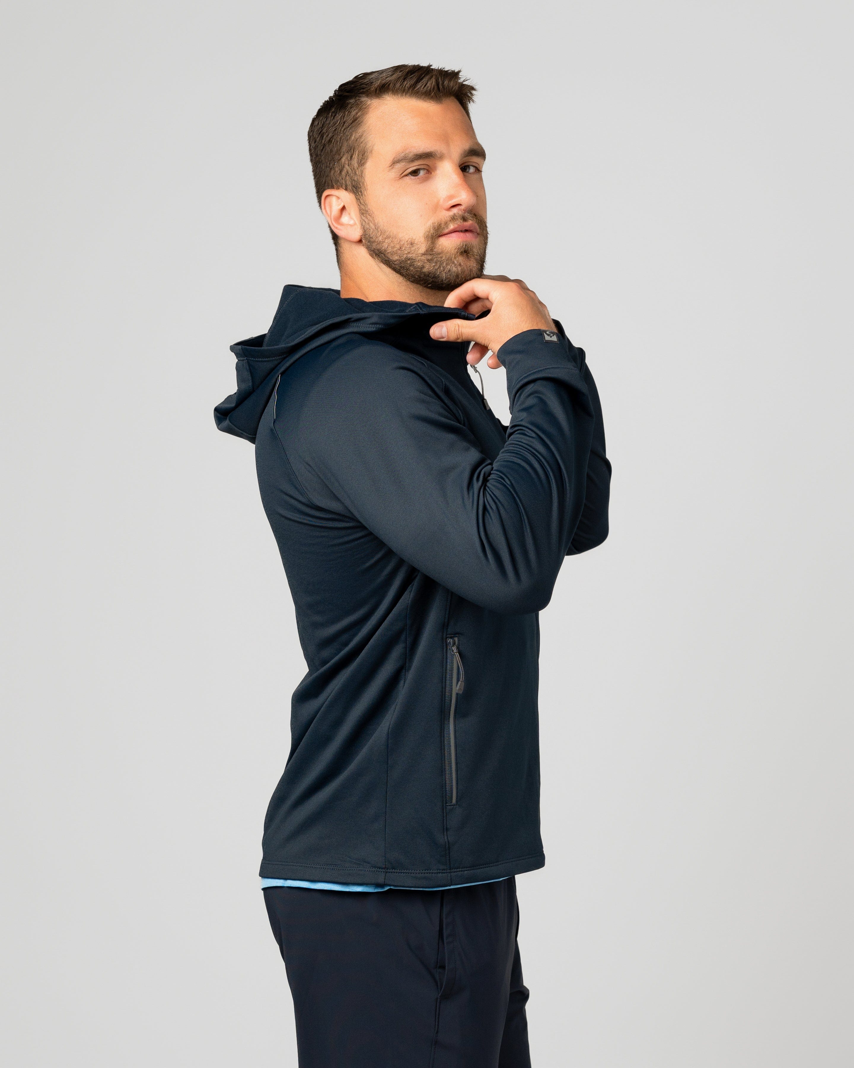 Men's Weekender Full Zip Hooded Sweatshirt – Storm Creek