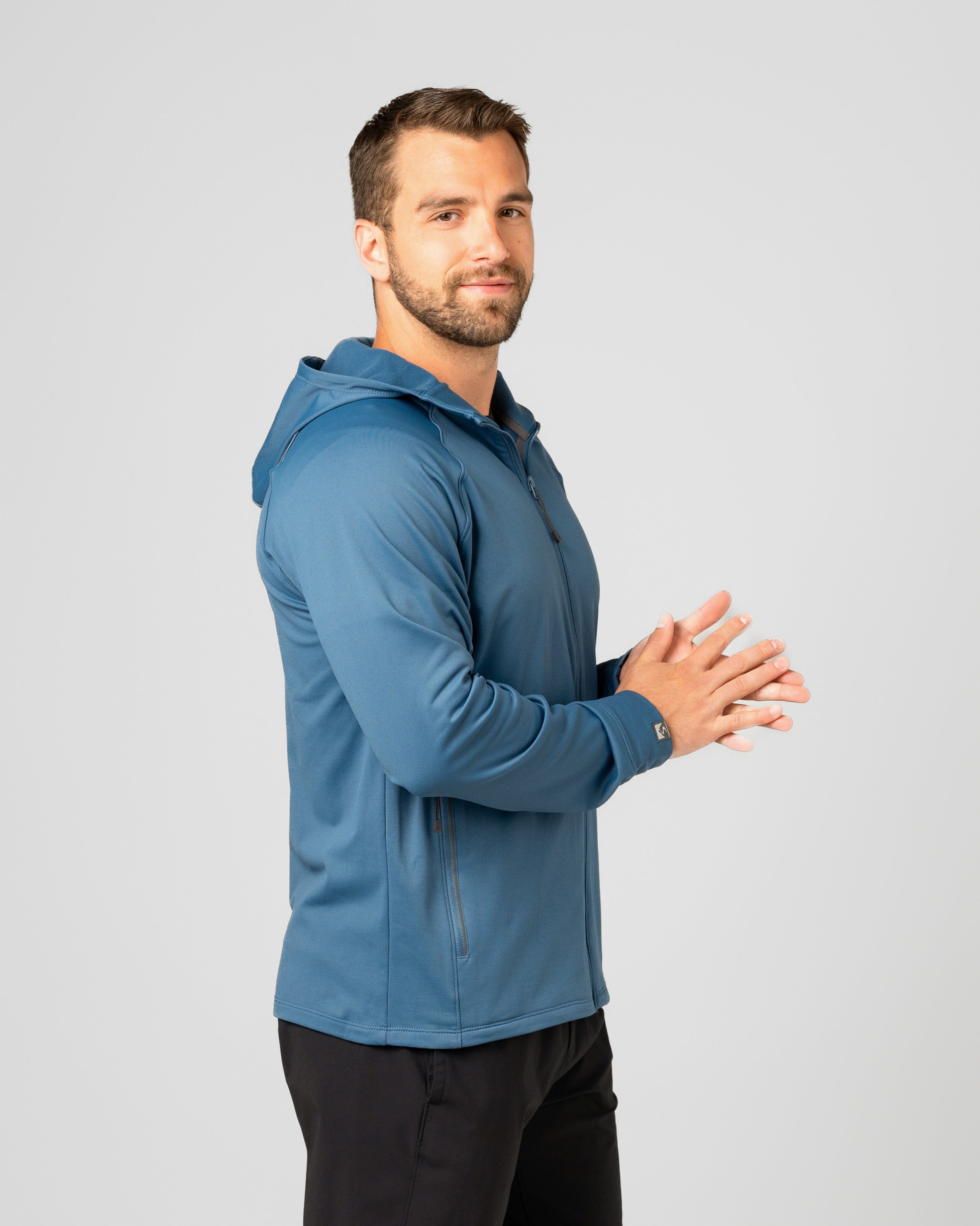 Men's Weekender Full Zip Hooded Sweatshirt – Storm Creek