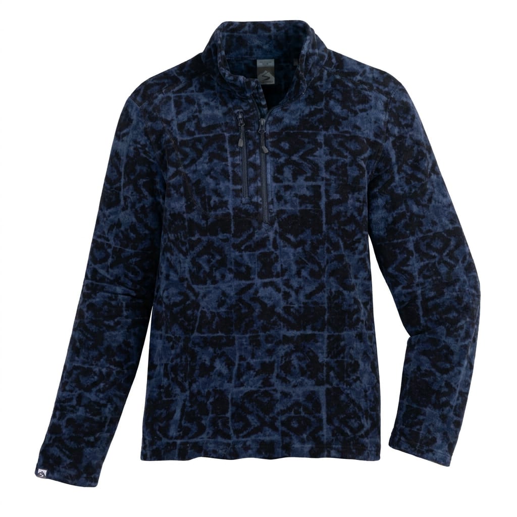 Men's Fireside Fleece Printed Microfleece Quarter Zip – Storm Creek