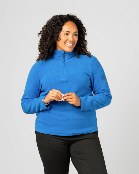 Women's Fireside Fleece Microfleece Quarter Zip