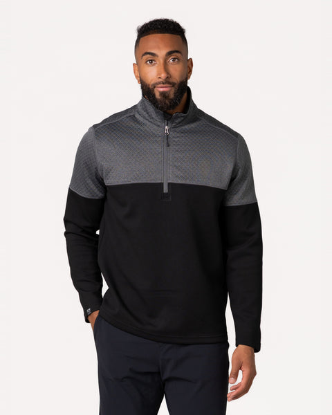 Men's Architect Quilted Quarter Zip Pullover – Storm Creek