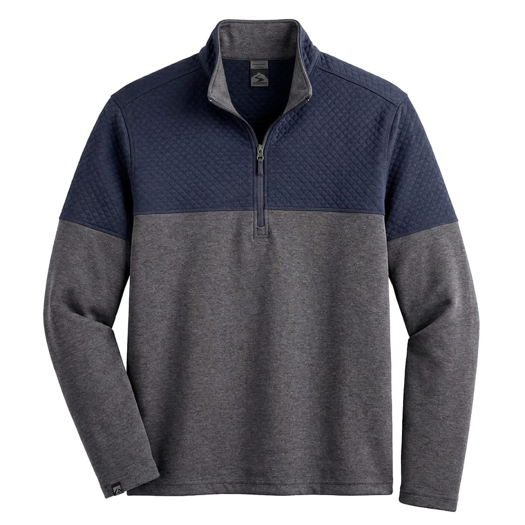 Men's Architect Quilted Quarter Zip Pullover – Storm Creek