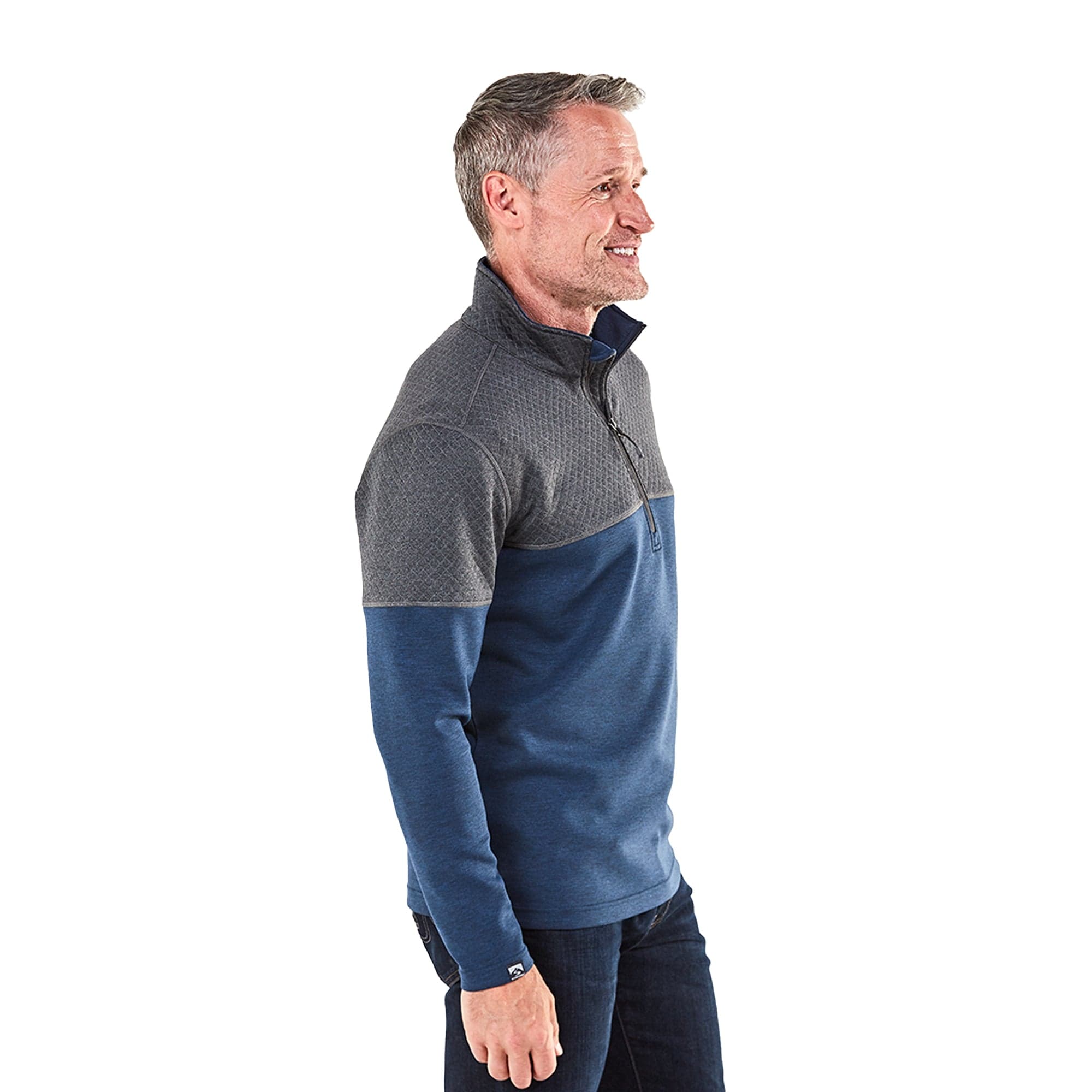 Men's Architect Quilted Quarter Zip Pullover – Storm Creek
