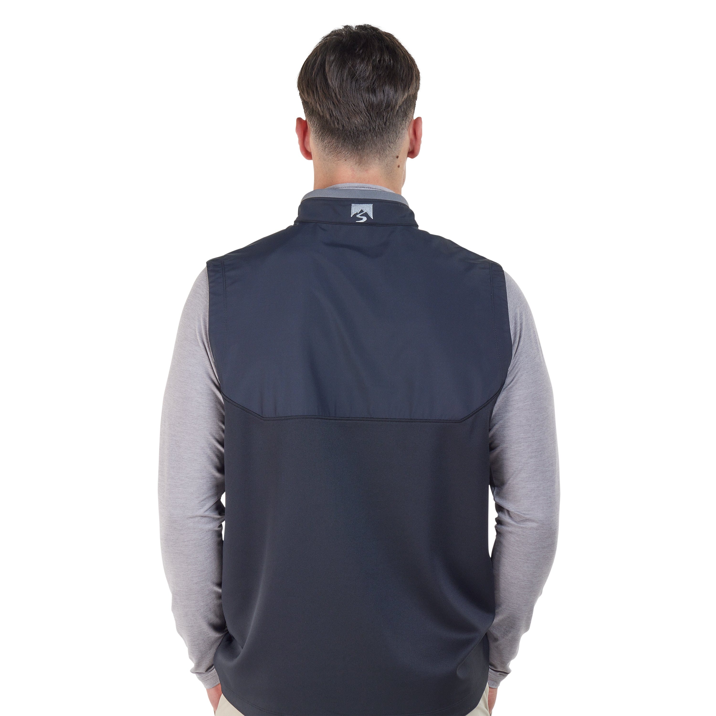 Men's Tiebreaker Water-Resistant Half Zip Pullover Wind Vest
