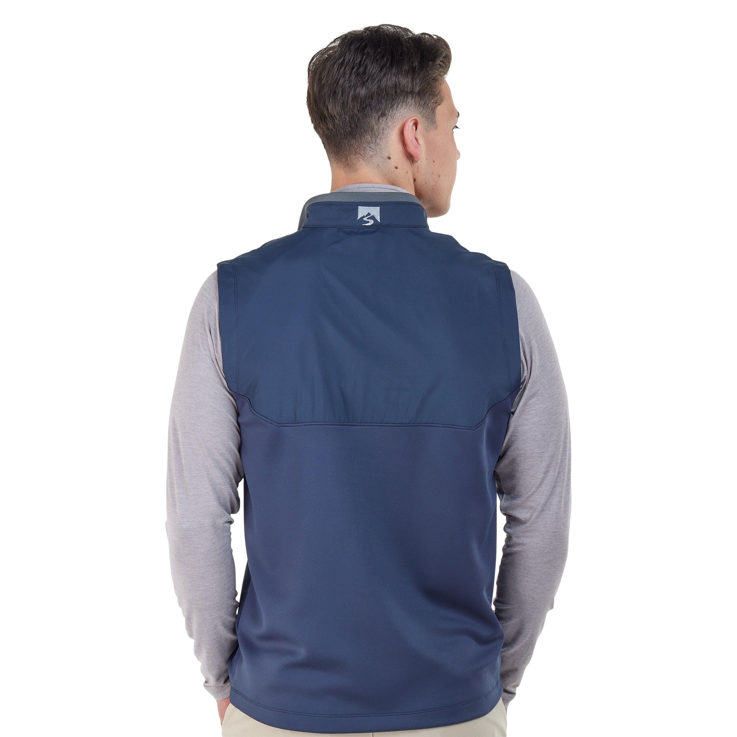 Men's Tiebreaker Water-Resistant Half Zip Pullover Wind Vest