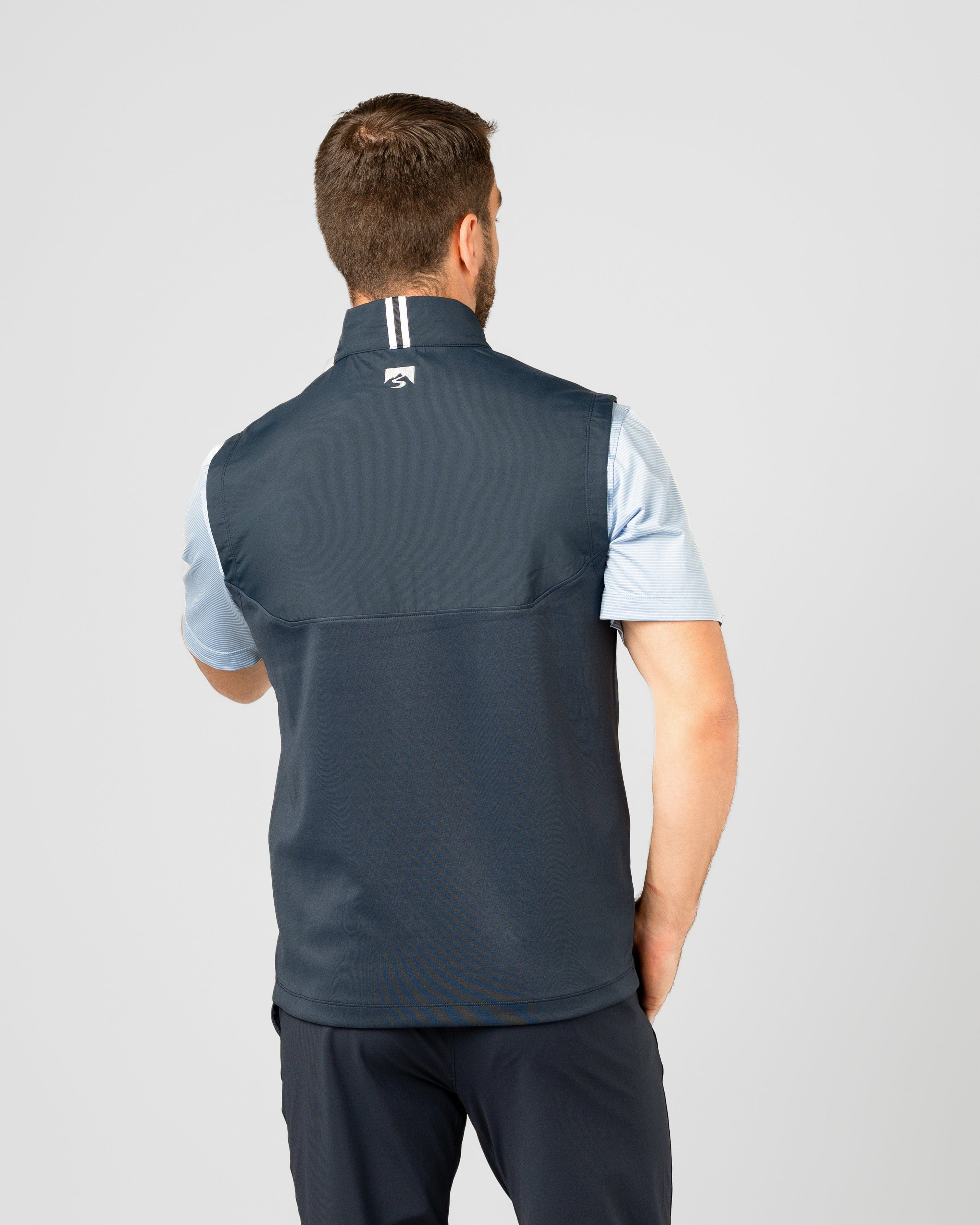 Men's Tiebreaker II Water-Resistant Half Zip Pullover Wind Vest