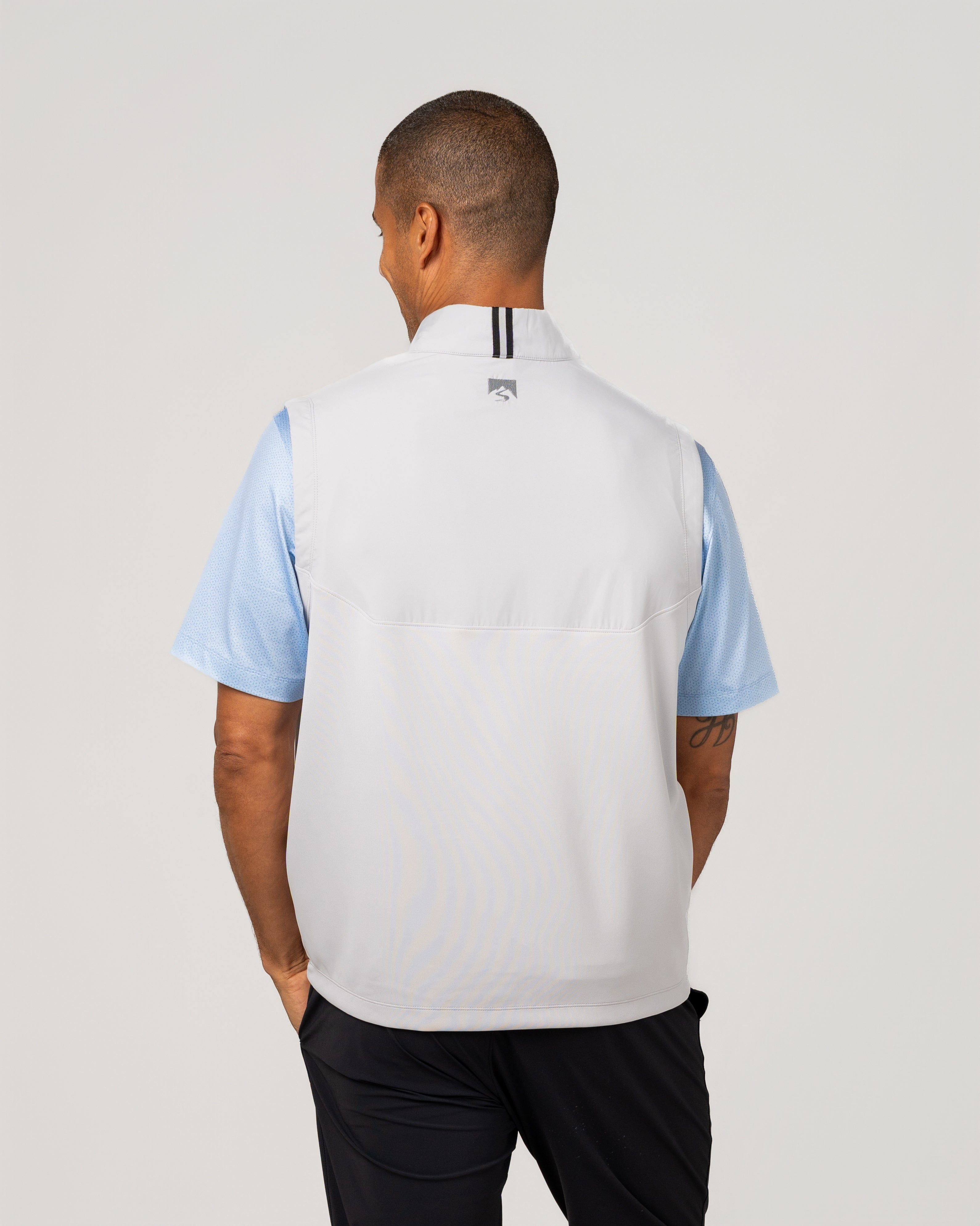 Men's Tiebreaker II Water-Resistant Half Zip Pullover Wind Vest