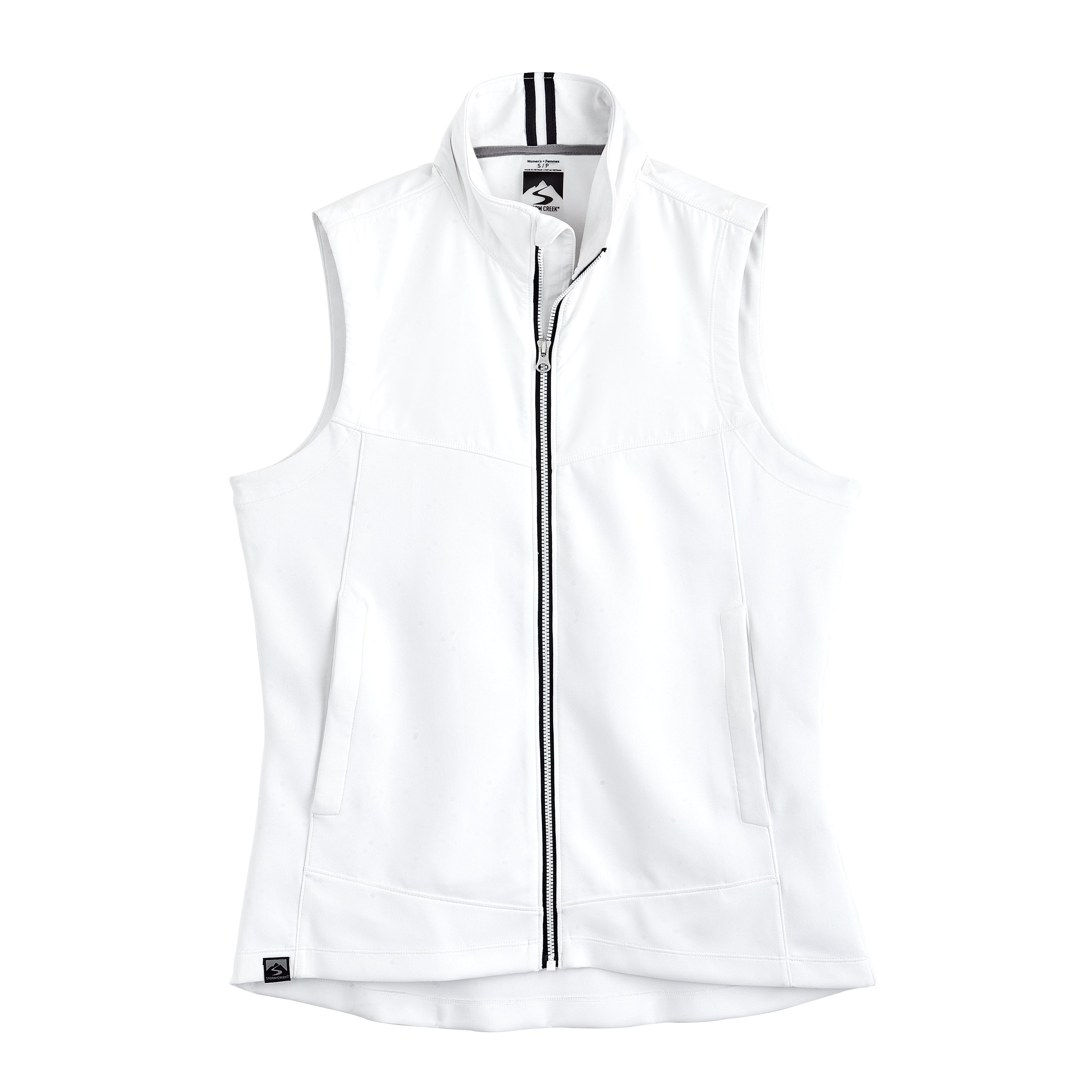 Women's Tiebreaker Water-Resistant Full Zip Wind Vest – Storm Creek