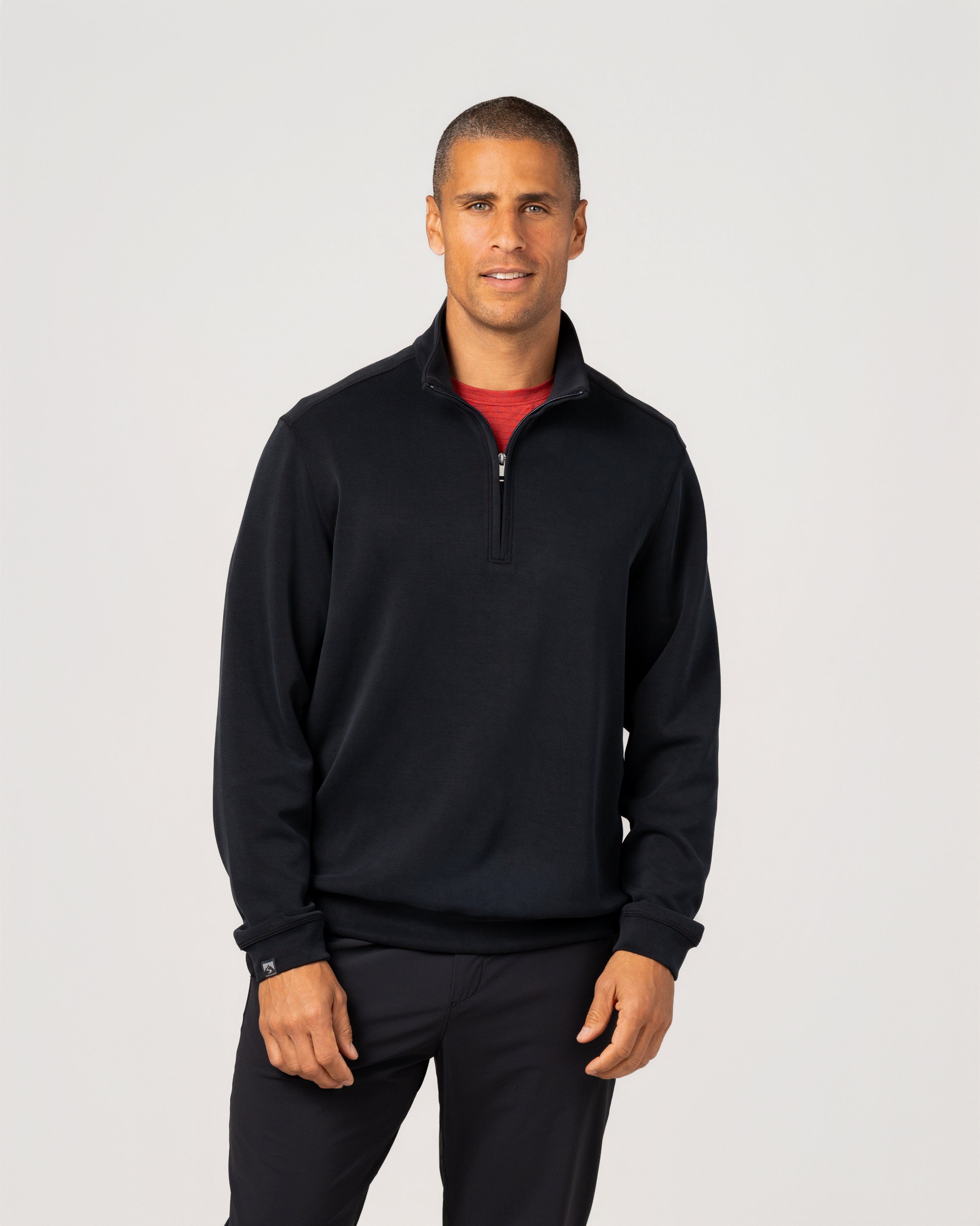 Men's Comfort Zone Super Soft Modal Blend Quarter Zip – Storm Creek