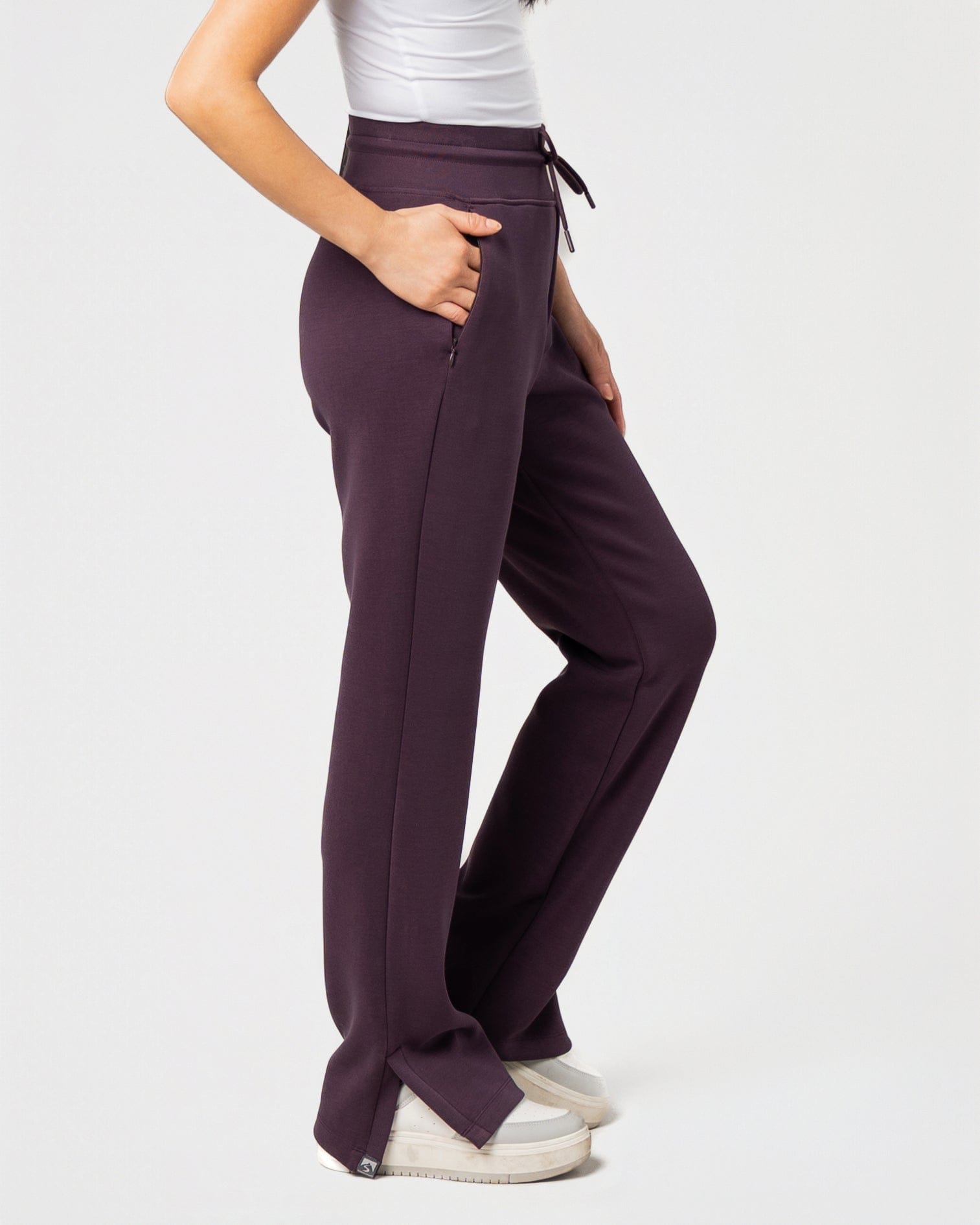 Women's Comfort Zone Super Soft Modal Blend Straight Leg Pant