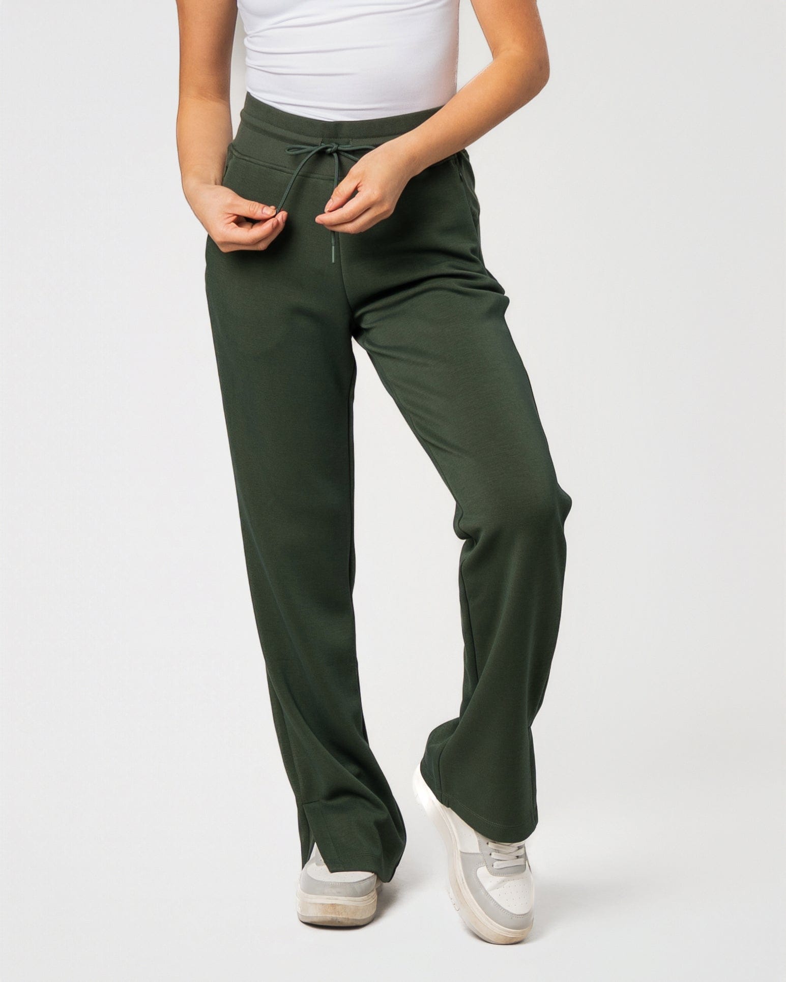 Women's Comfort Zone Super Soft Modal Blend Straight Leg Pant