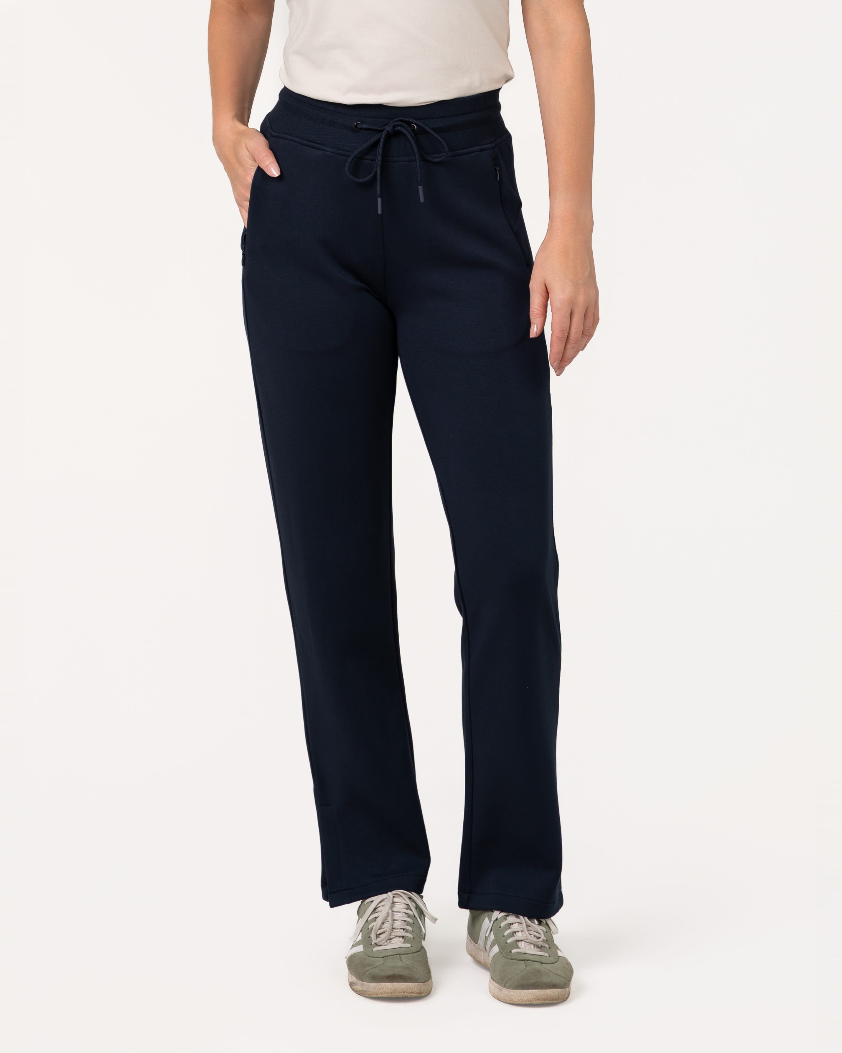 Women's Comfort Zone Super Soft Modal Blend Straight Leg Pant